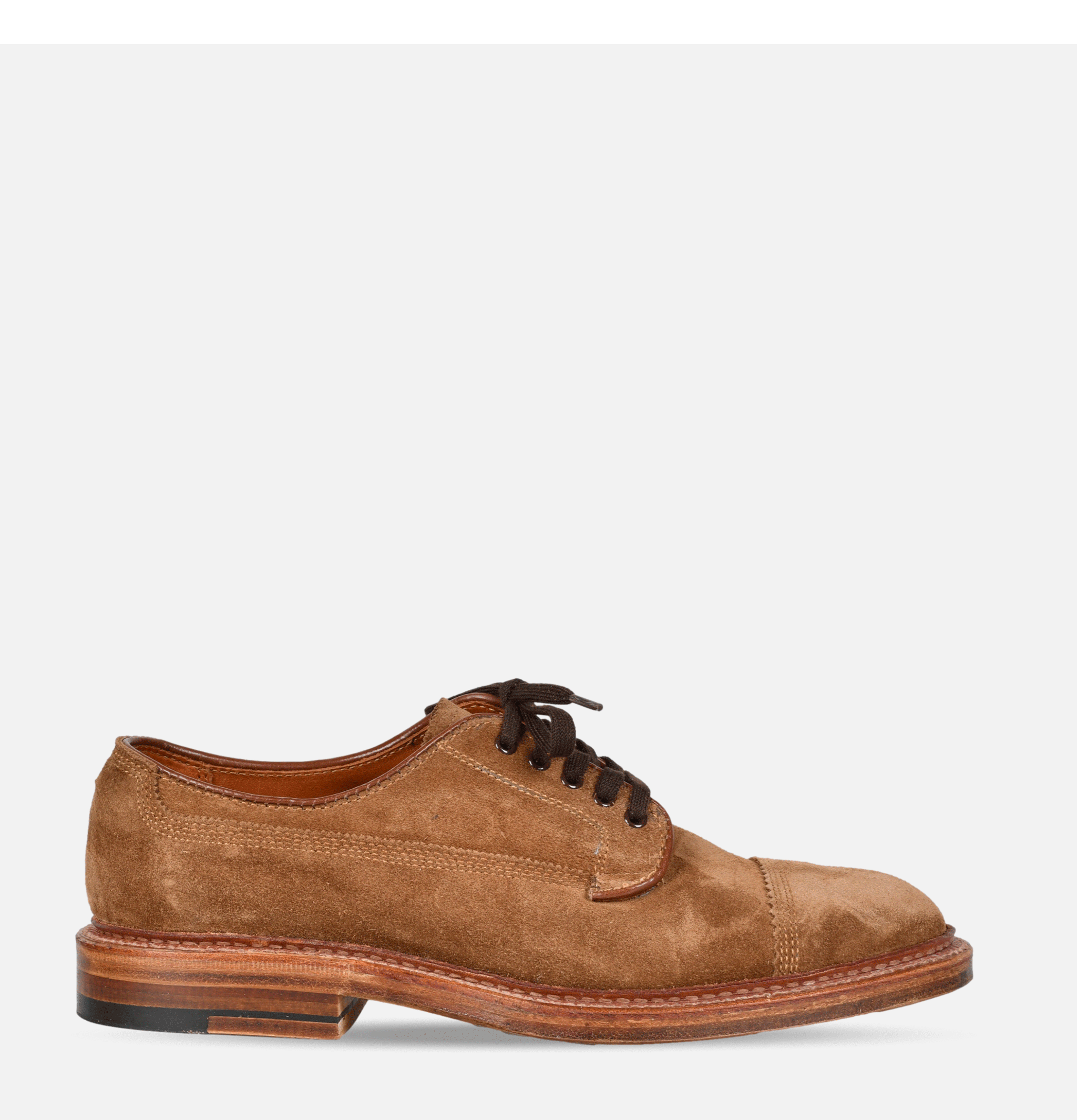 Alden D1527 Cap Toe Blucher Snuff