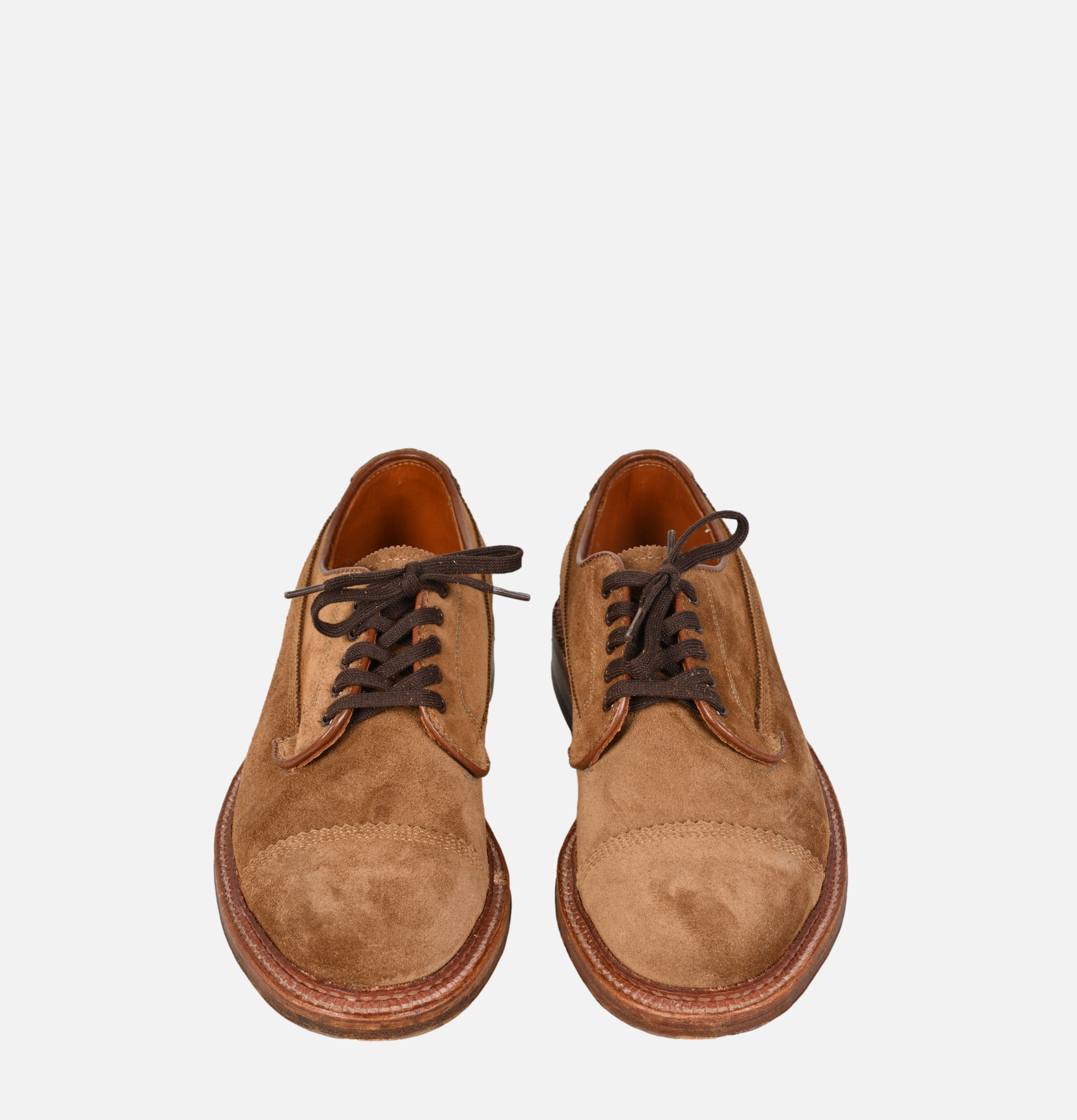Alden D1527 Cap Toe Blucher Snuff