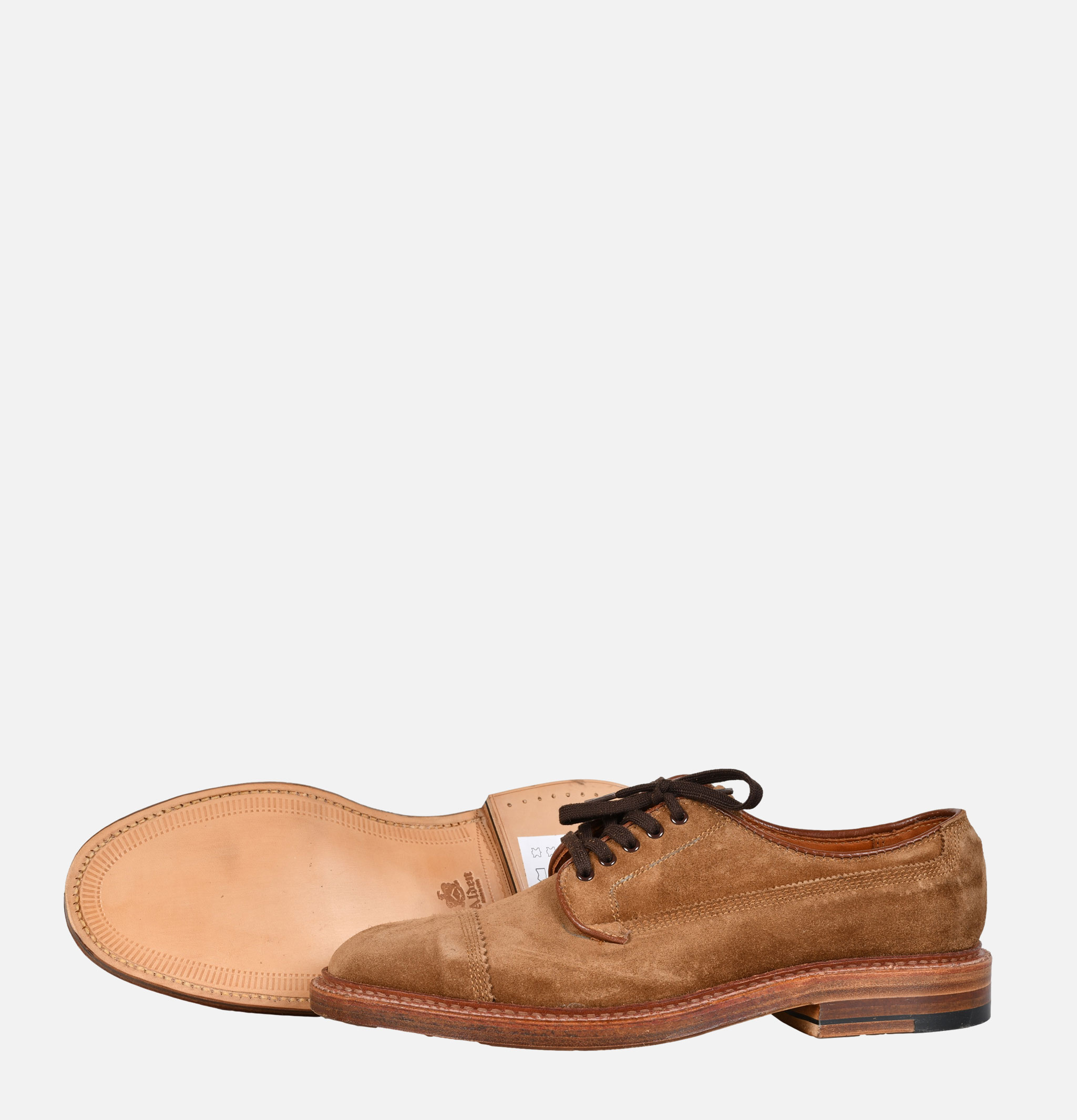Alden D1527 Cap Toe Blucher Snuff