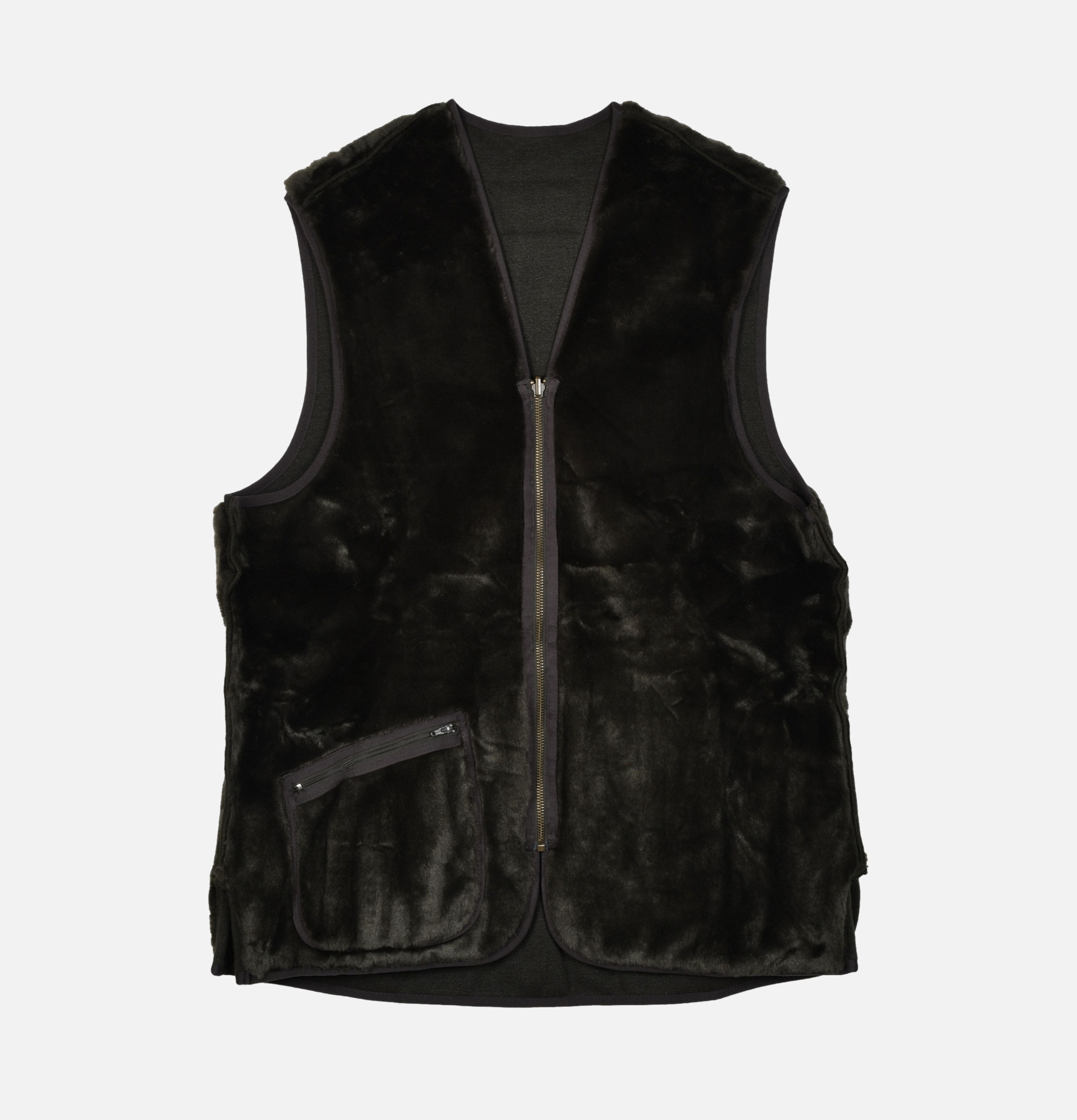 Warm Pile Waiscoat Zip Sage Barbour Warm Pile Waiscoat Zip Sage Barbour