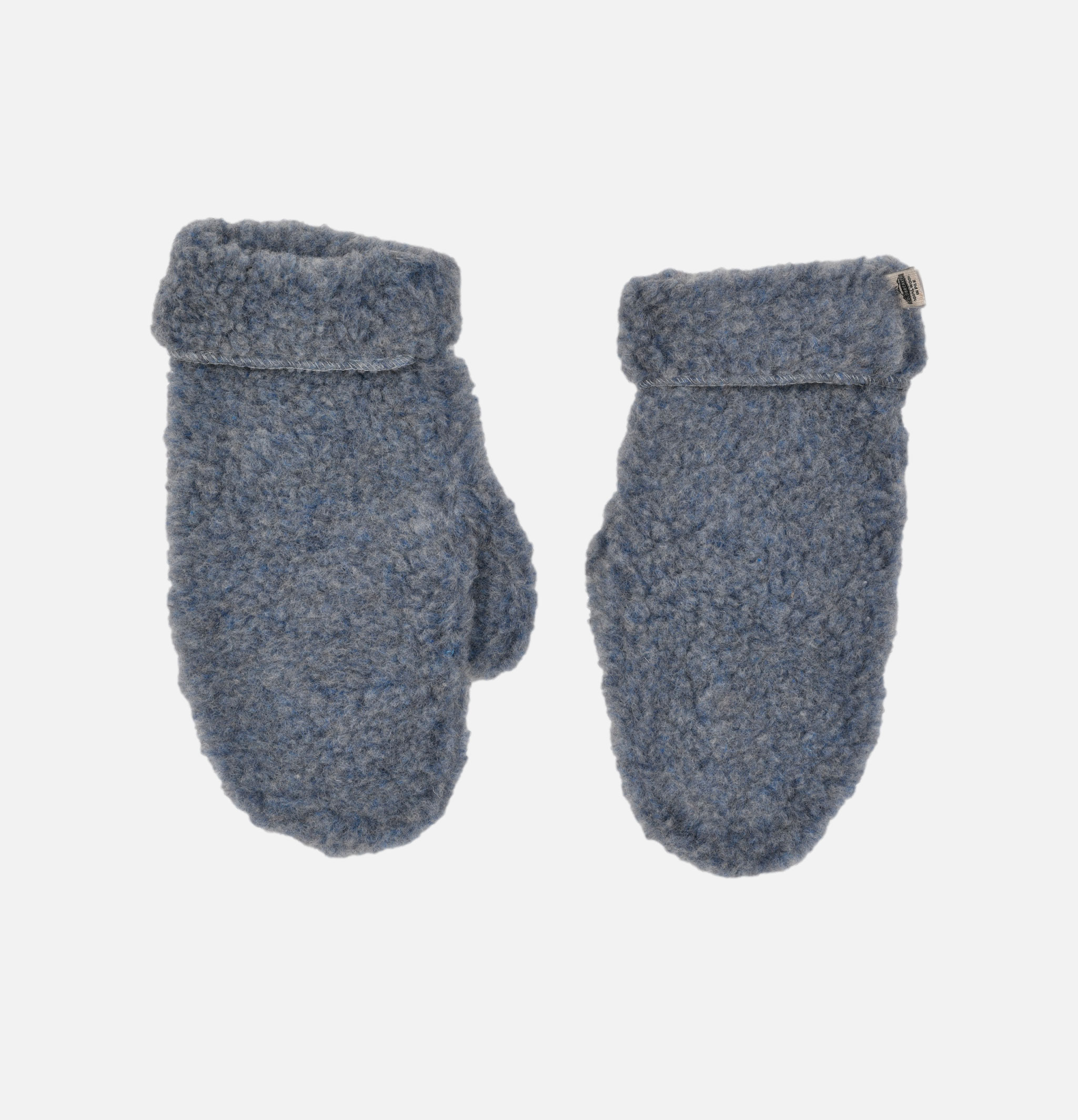 Mittens Simple Grey Denim