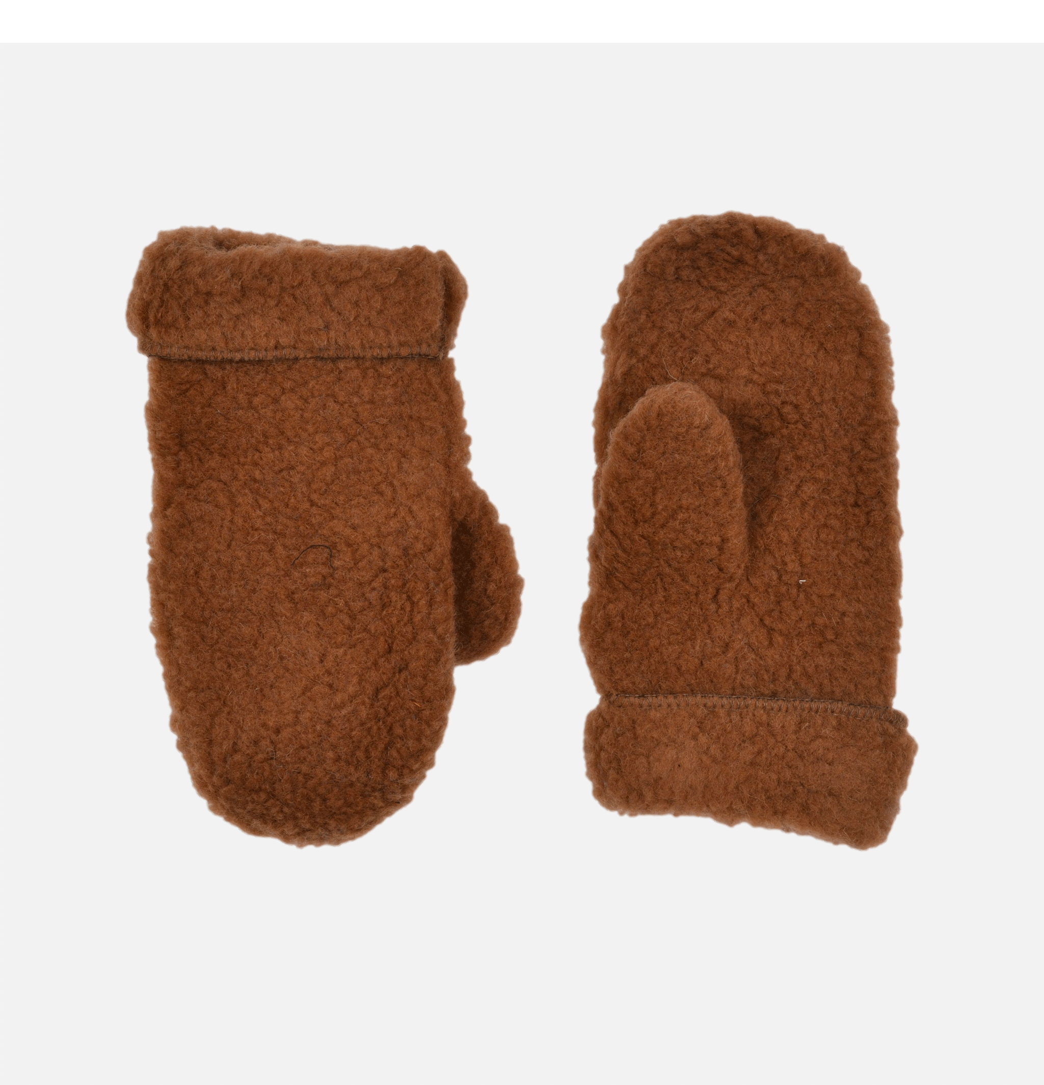 Mittens Simple Teddy Brown