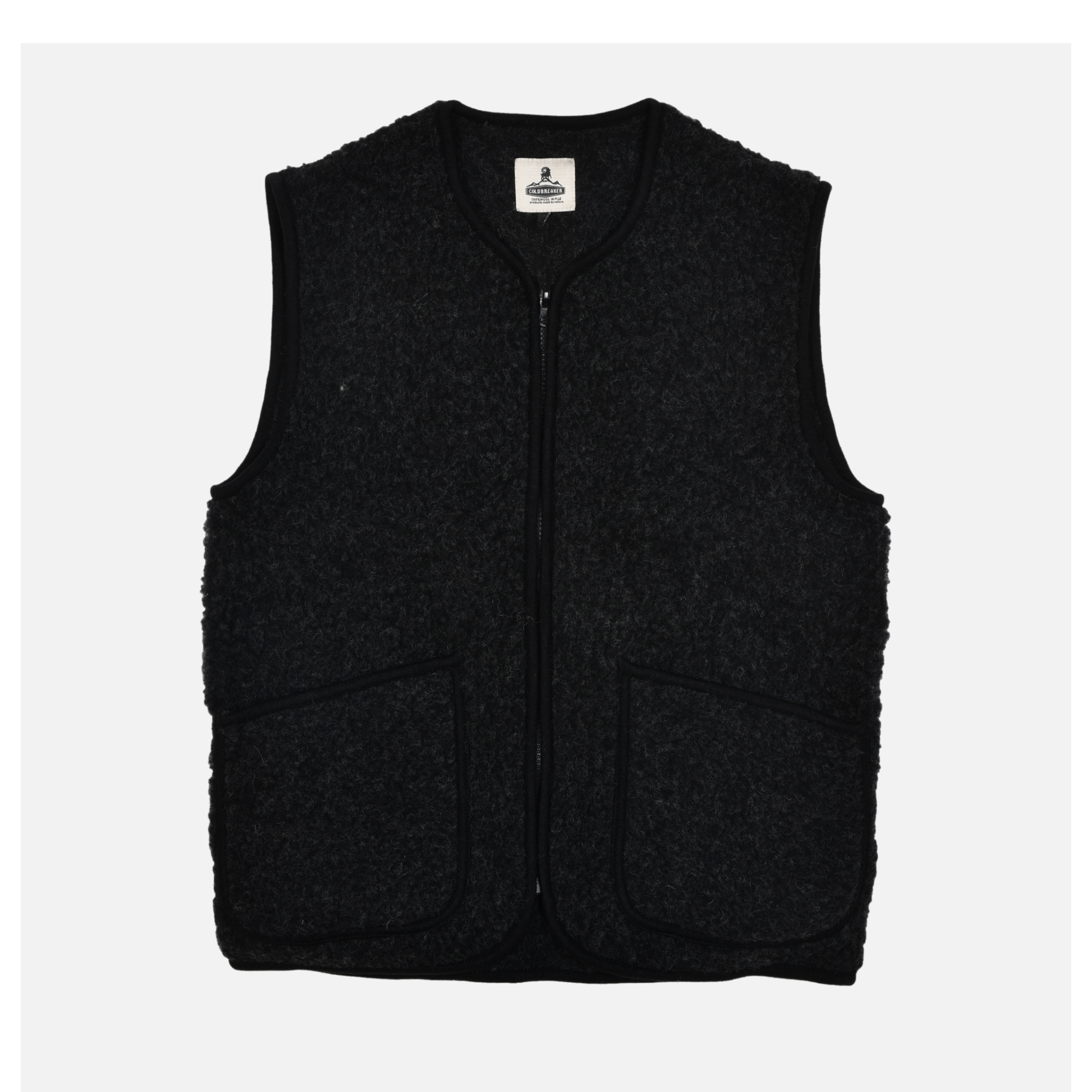 Coldbreaker | Pepitco Vest Black | Shop Royalcheese Paris
