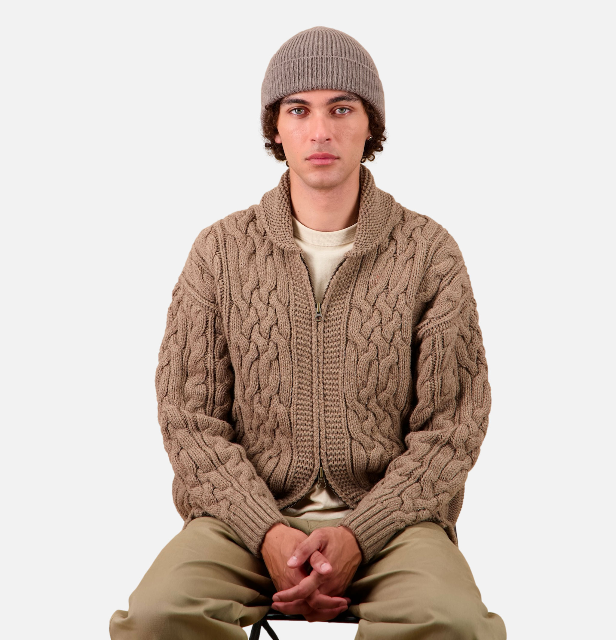 Bonnet Nitto Knitwear Ara Taupe