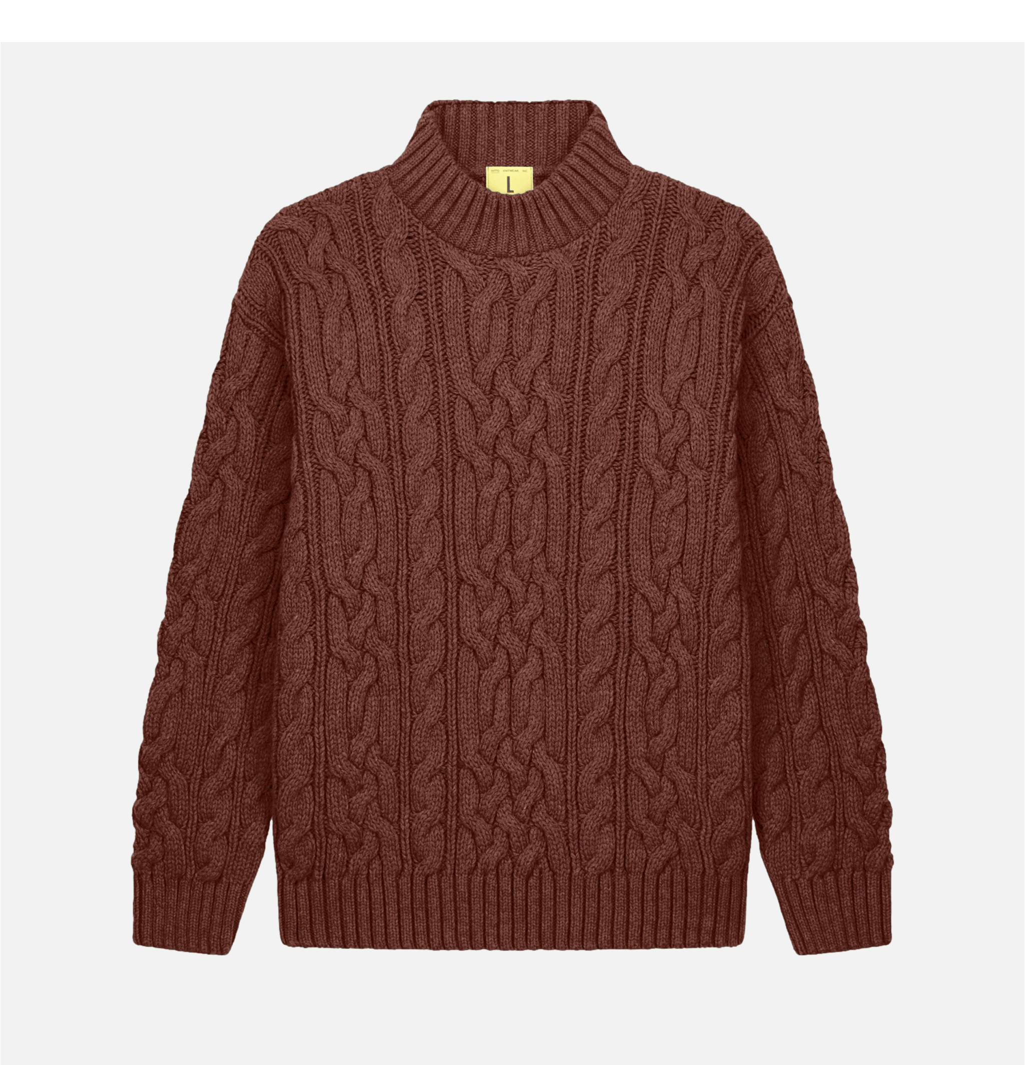 Nitto Knitwear Pull Col Rond Ohannes Marron
