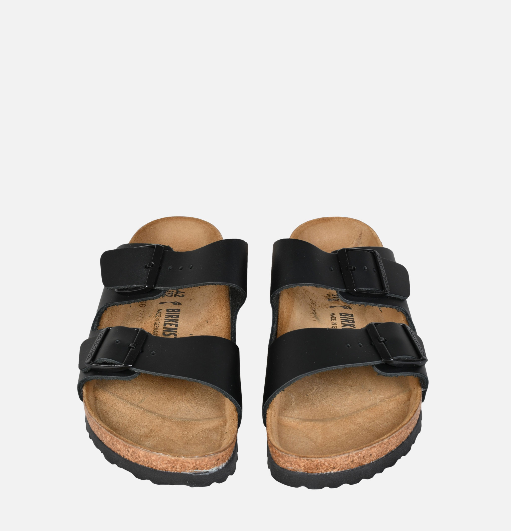 Sandales Birkenstock Arizona Noir Étroite