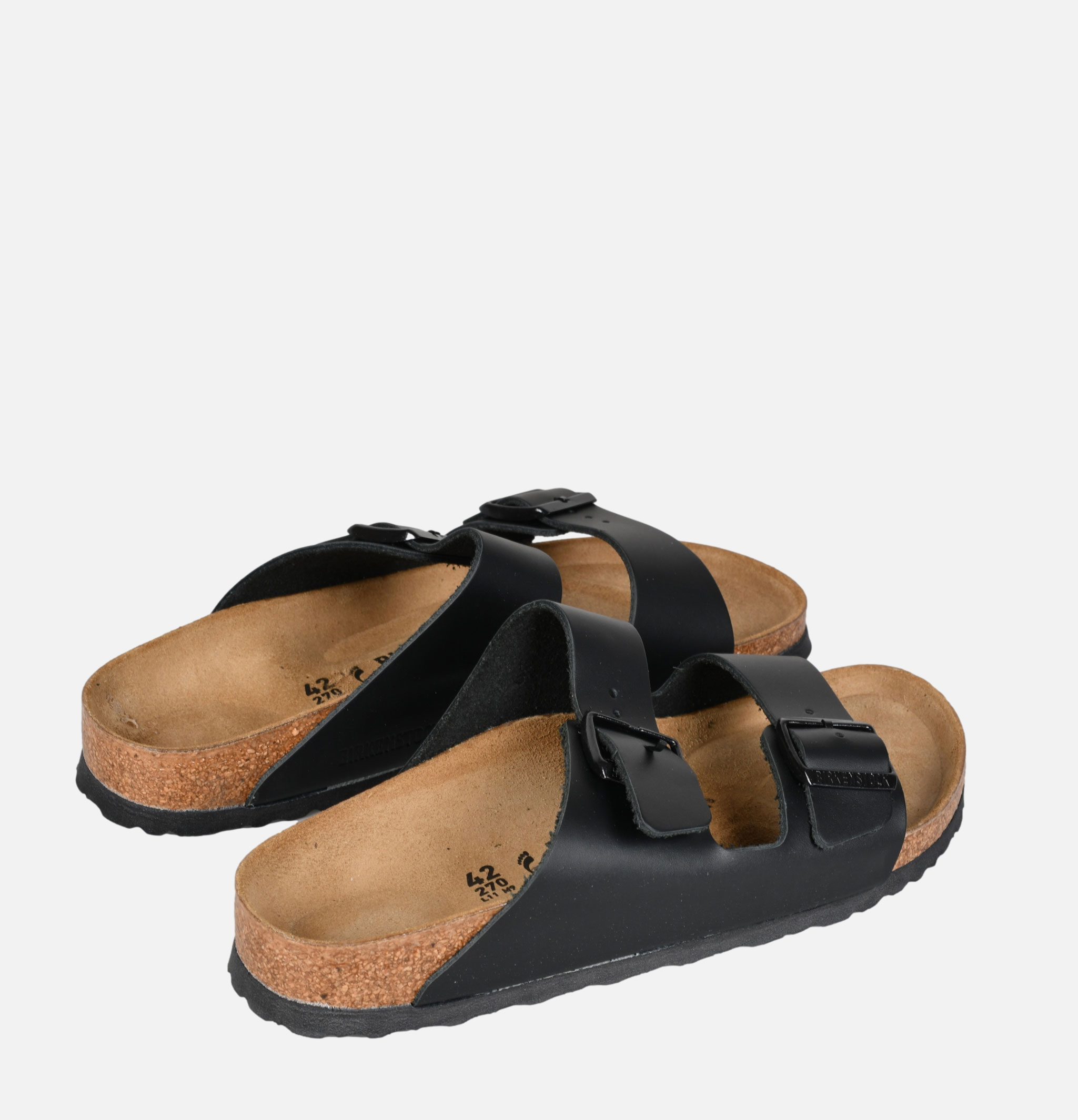 Sandales Birkenstock Arizona Noir Étroite