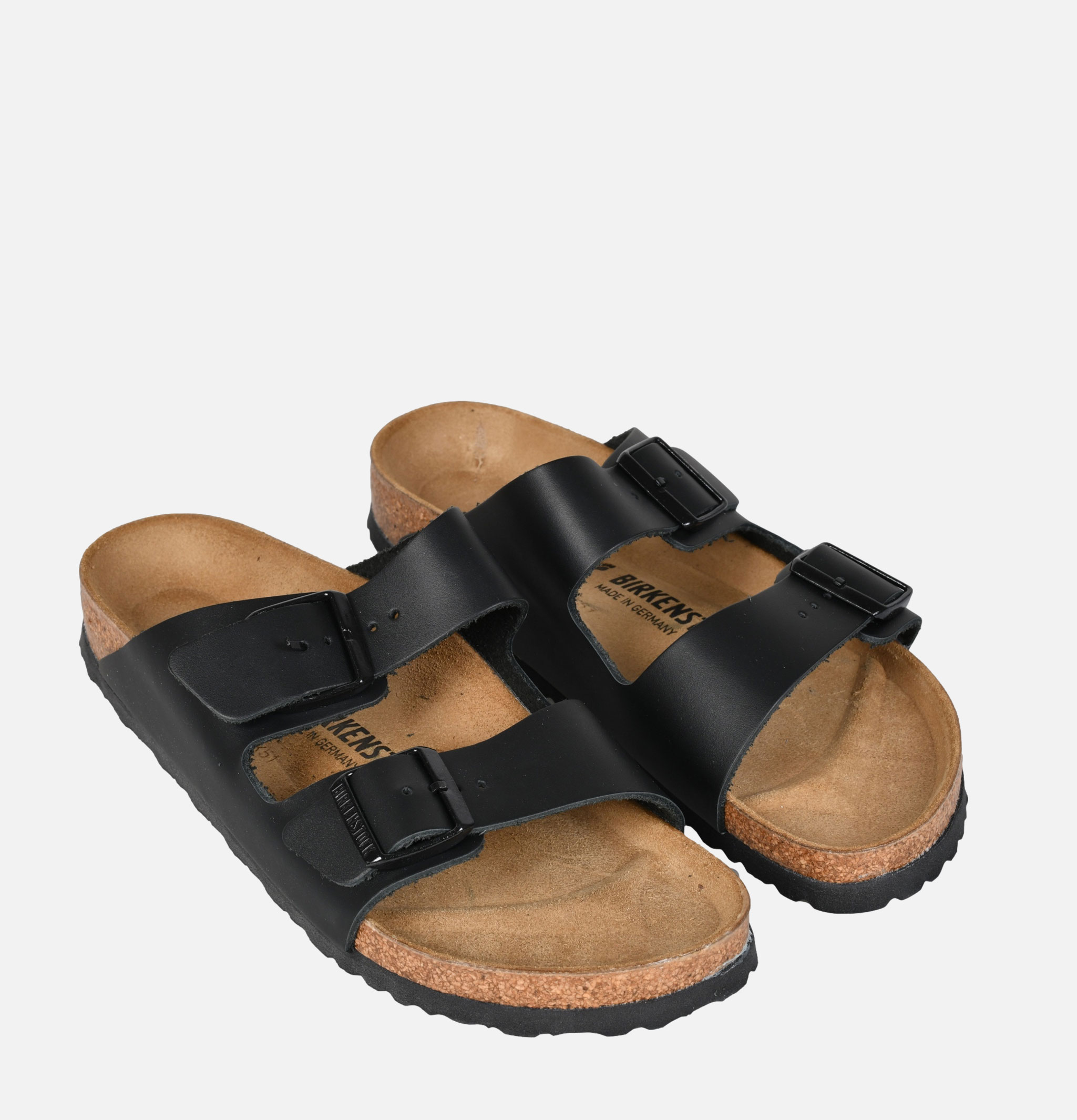 Sandales Birkenstock Arizona Noir Étroite