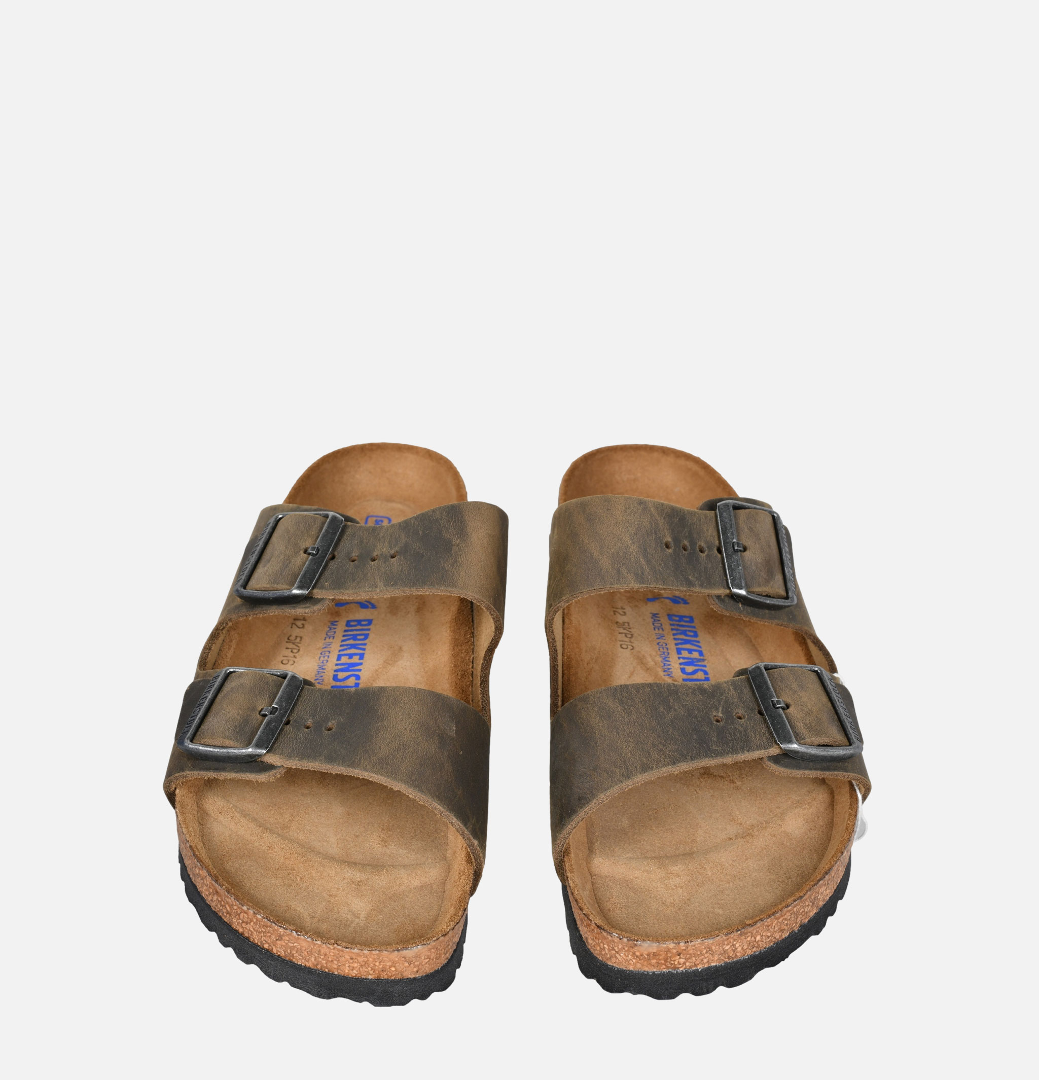 Sandales Birkenstock Arizona Étroite Soft Bed Khaki