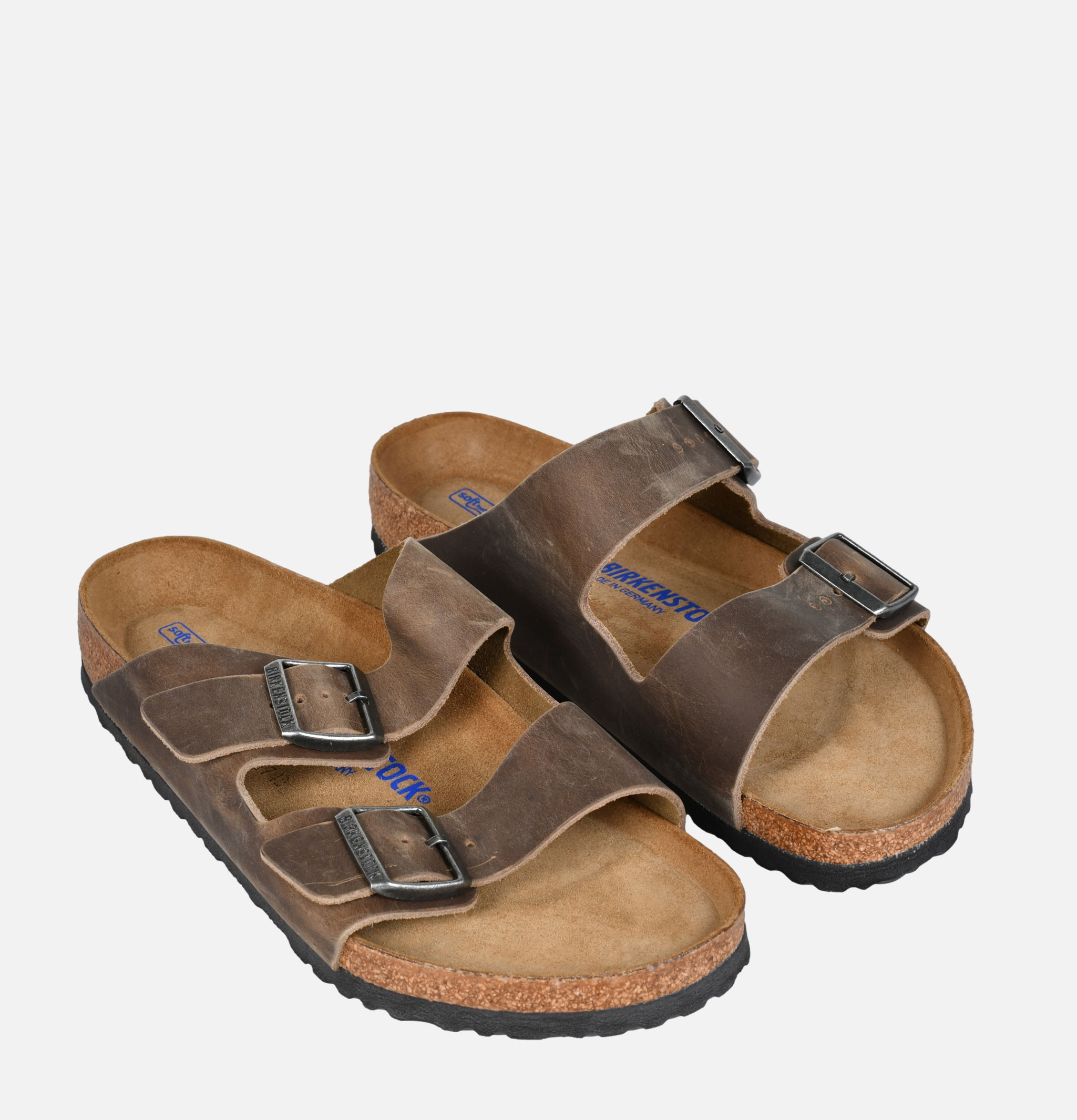 Birkenstock Arizona Sandals Soft Bed Khaki
