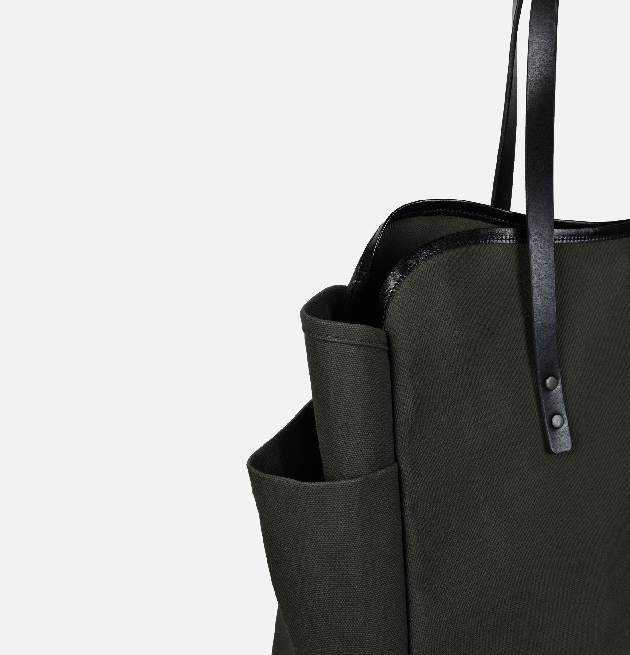 Southern Field x Royalcheese Paris Tote Bag Large Shopper Olive