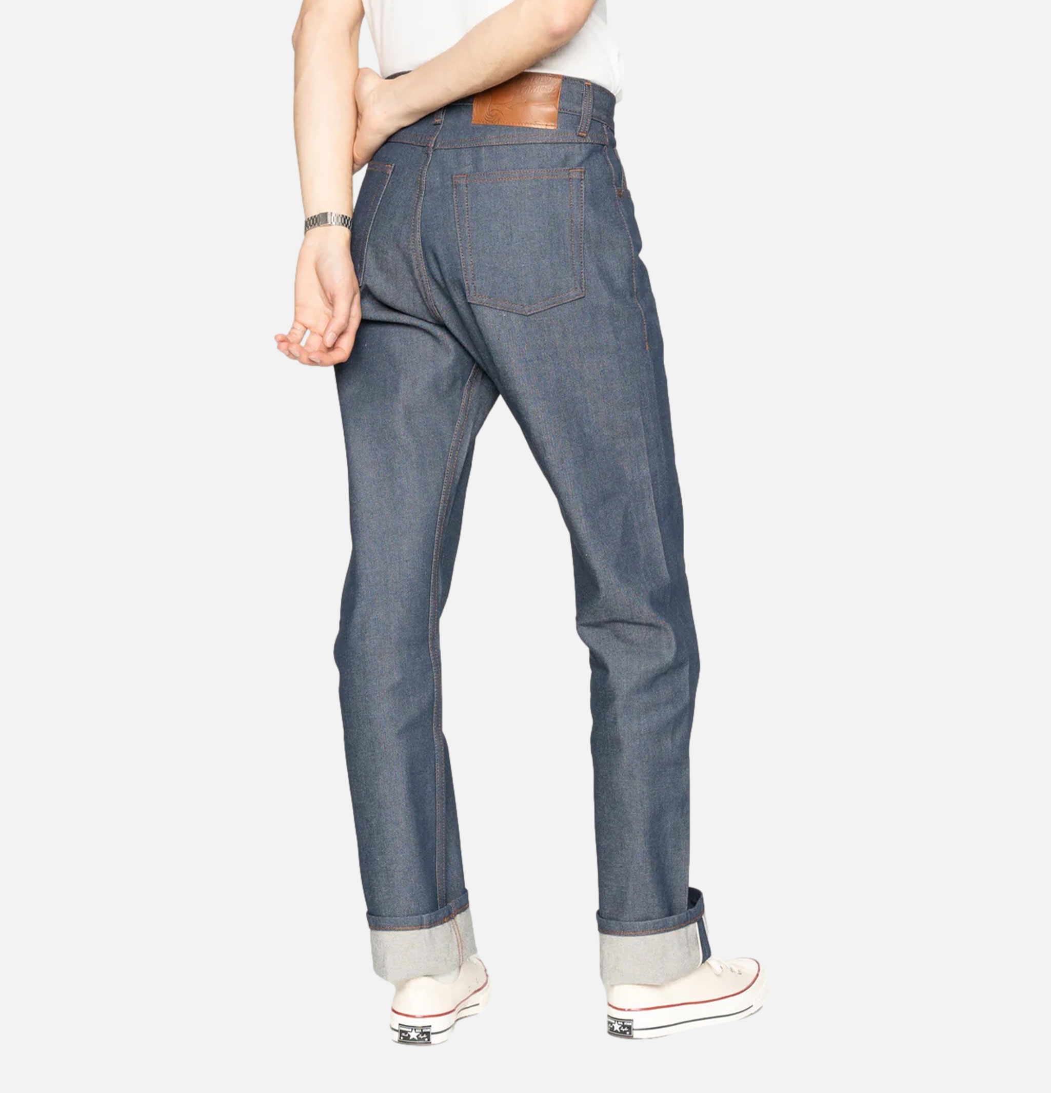 Naked and Famous True Guy Natural Indigo Jeans