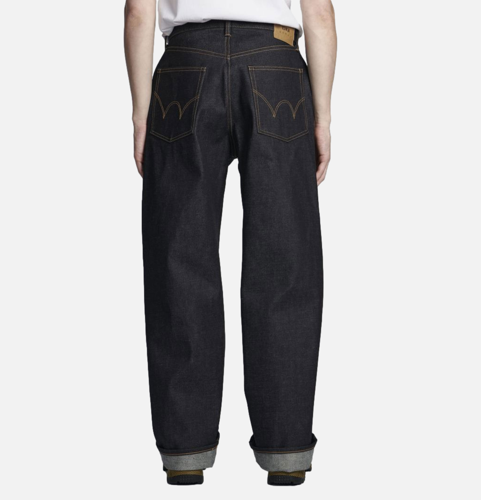 Edwin Wide Pants Kaihara Unwashed