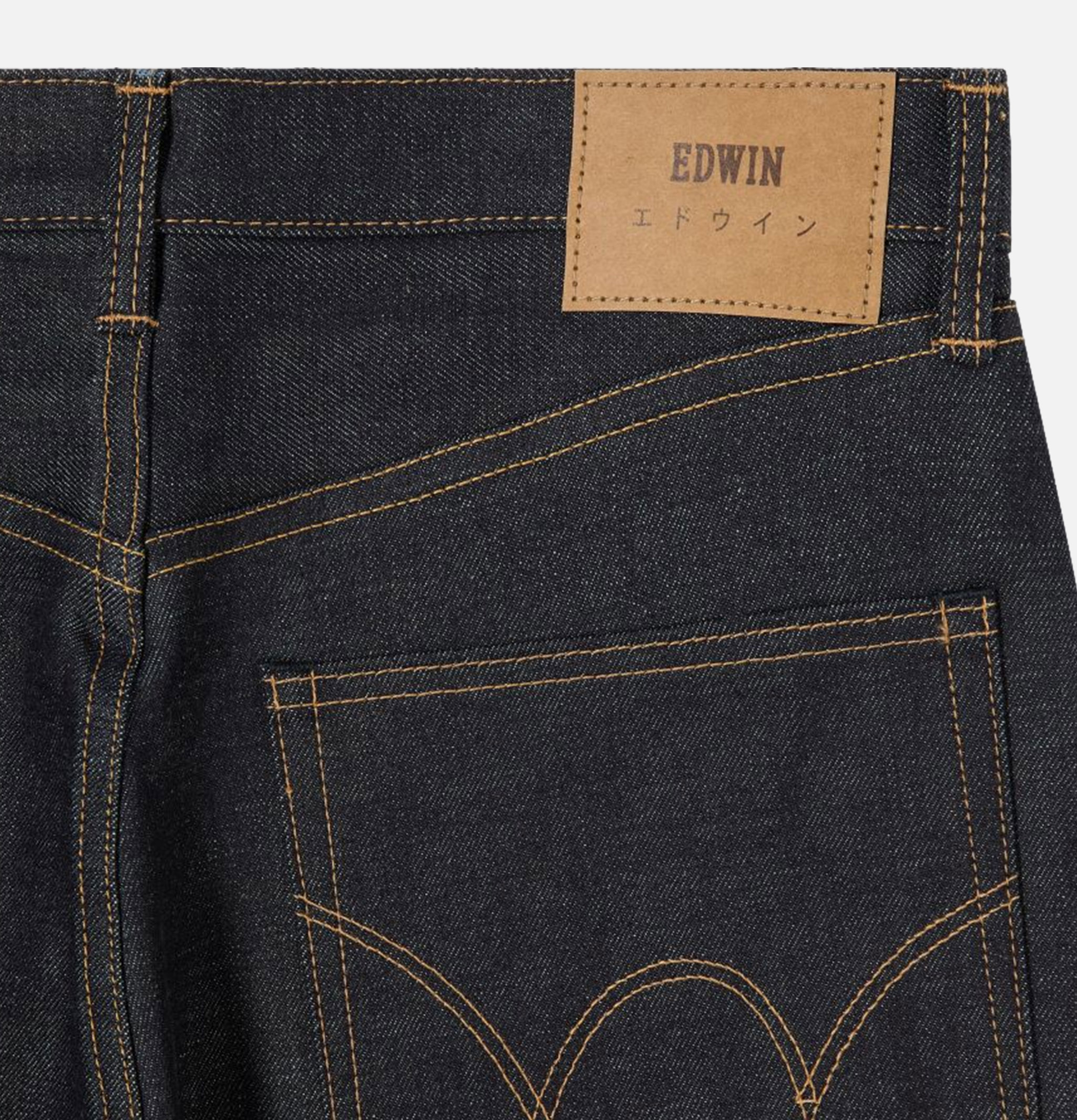 Edwin Wide Pants Kaihara Unwashed