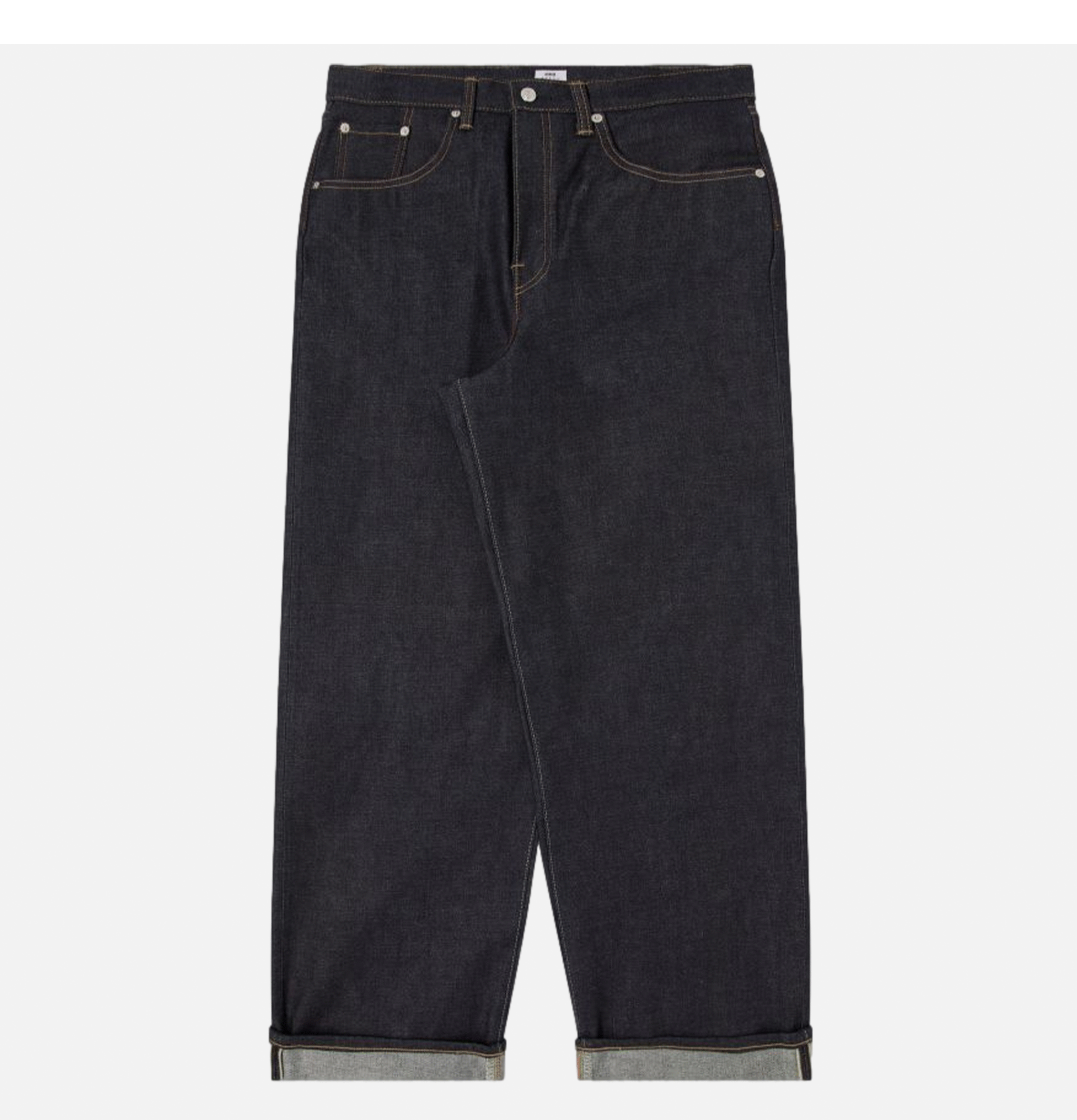 Edwin Wide Pants Kaihara Unwashed