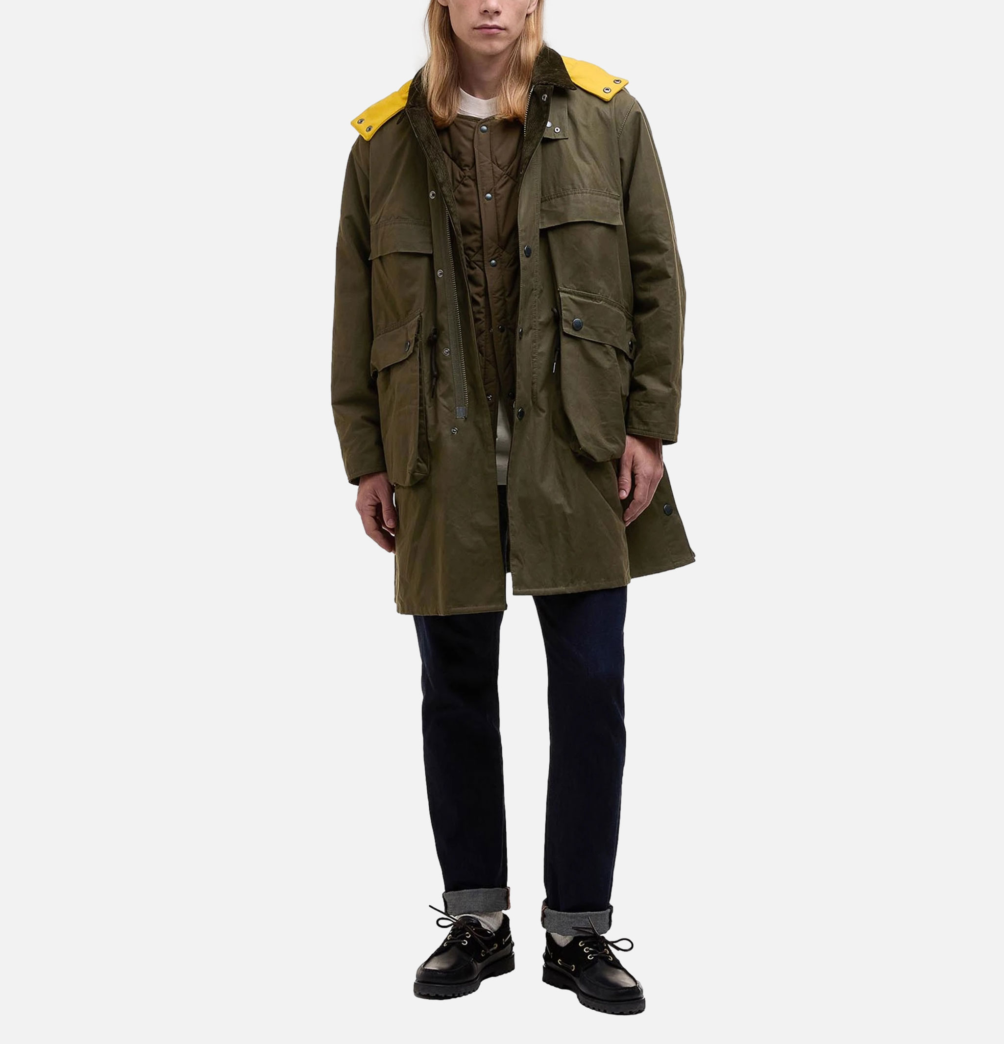 Barbour Ks Bedale Field Coat Khaki