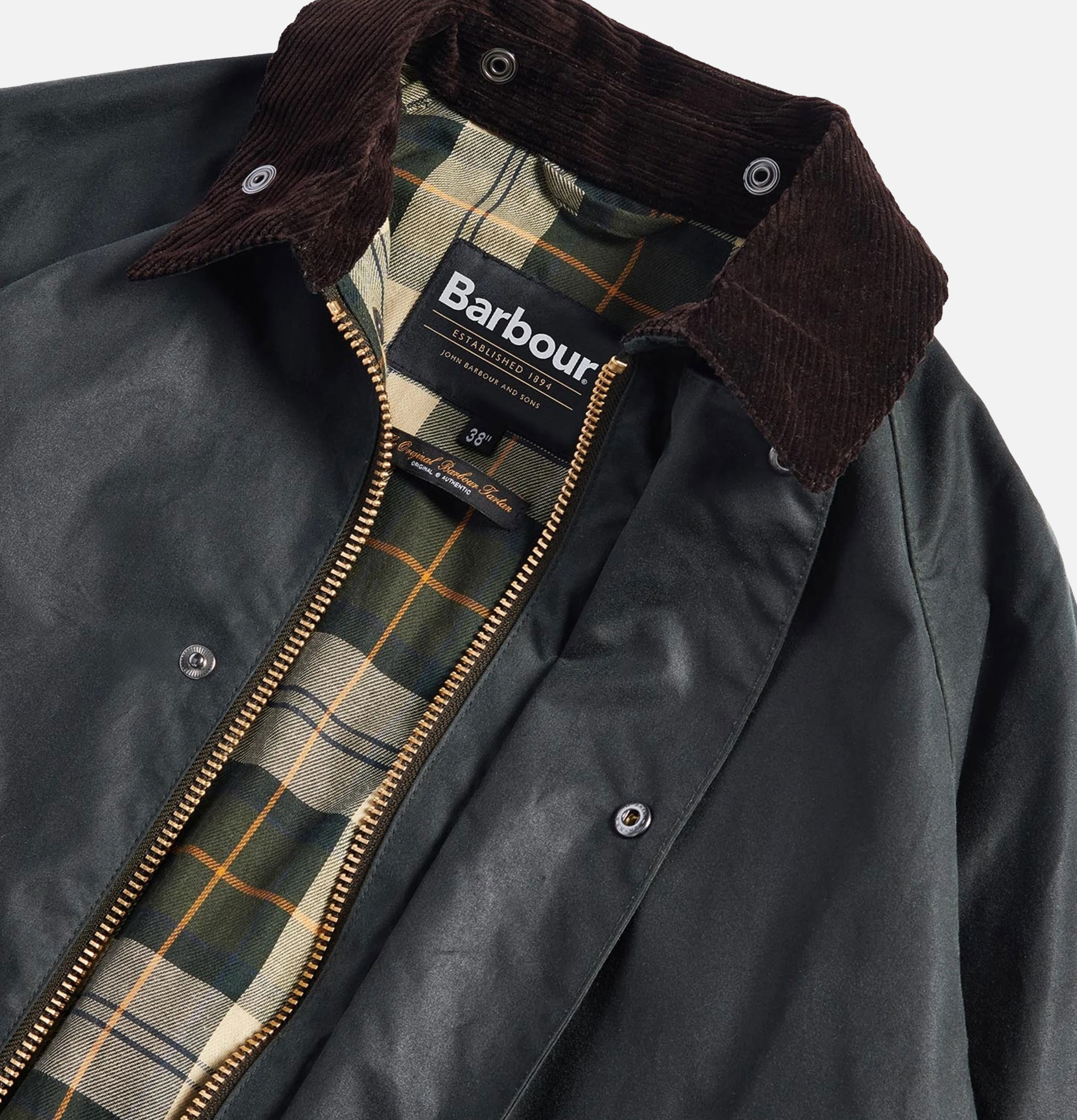 Barbour Modified Exmoor Coat Sage