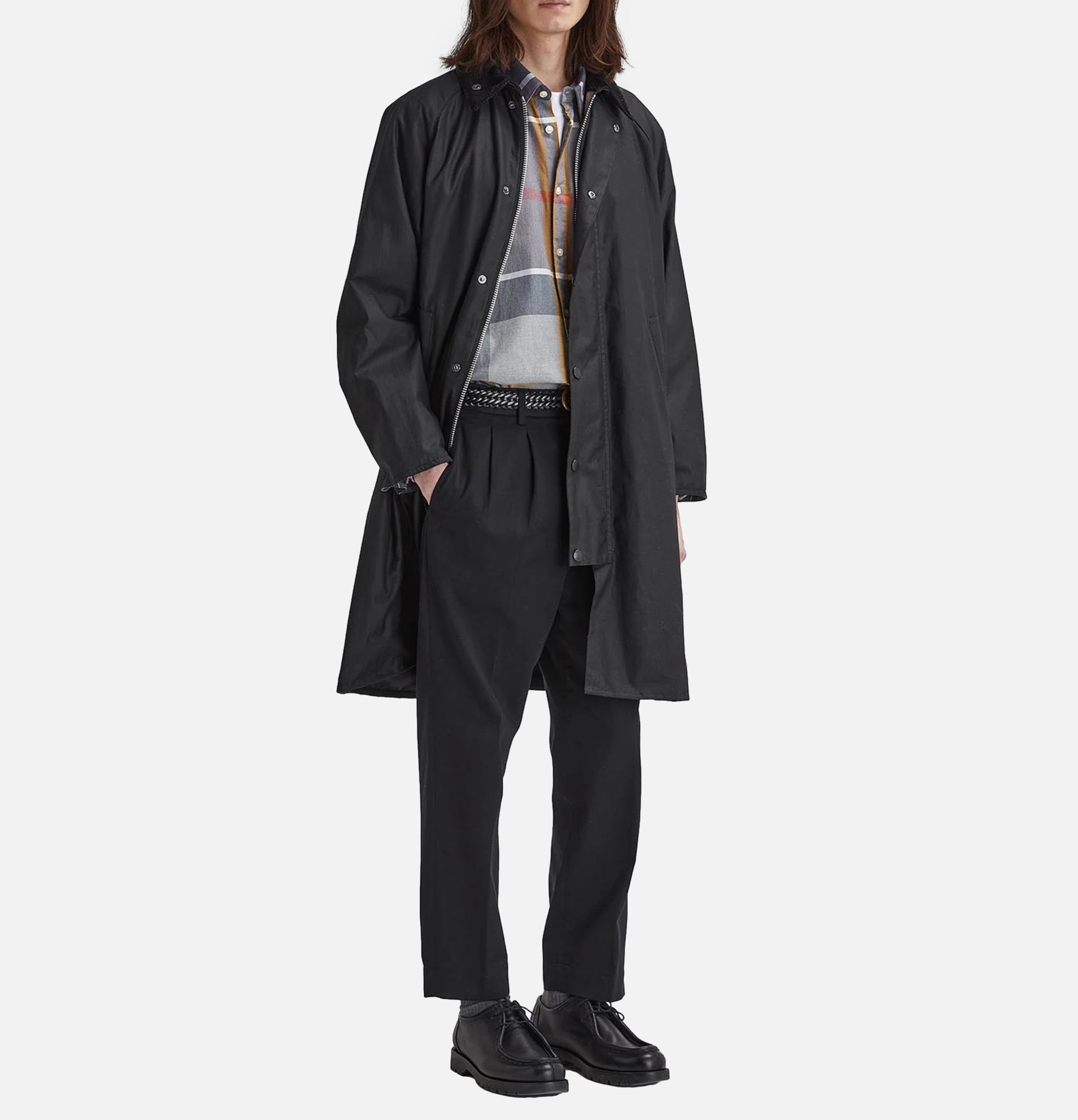 Barbour Modified Exmoor Coat Black