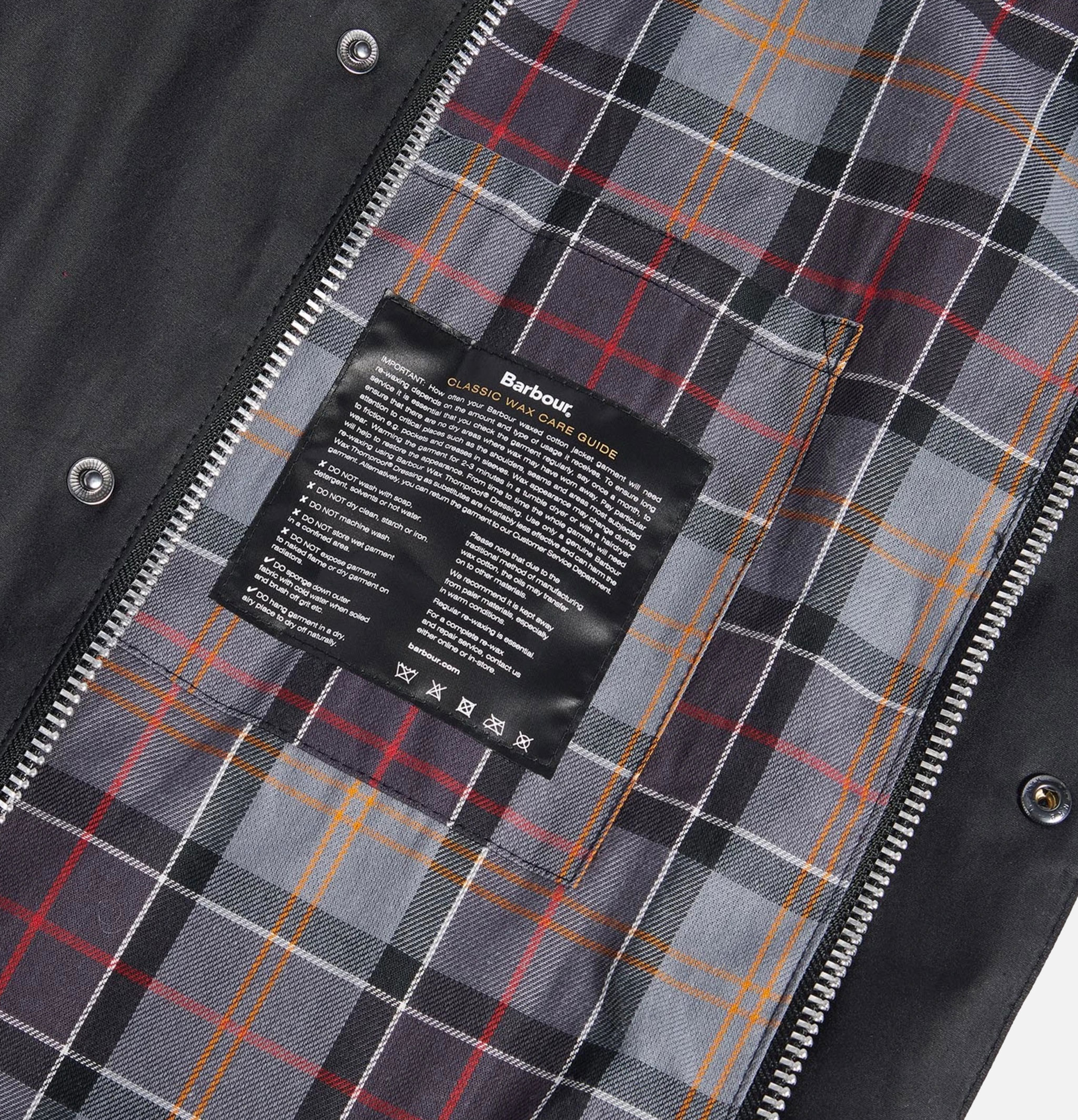 Barbour Modified Exmoor Coat Black