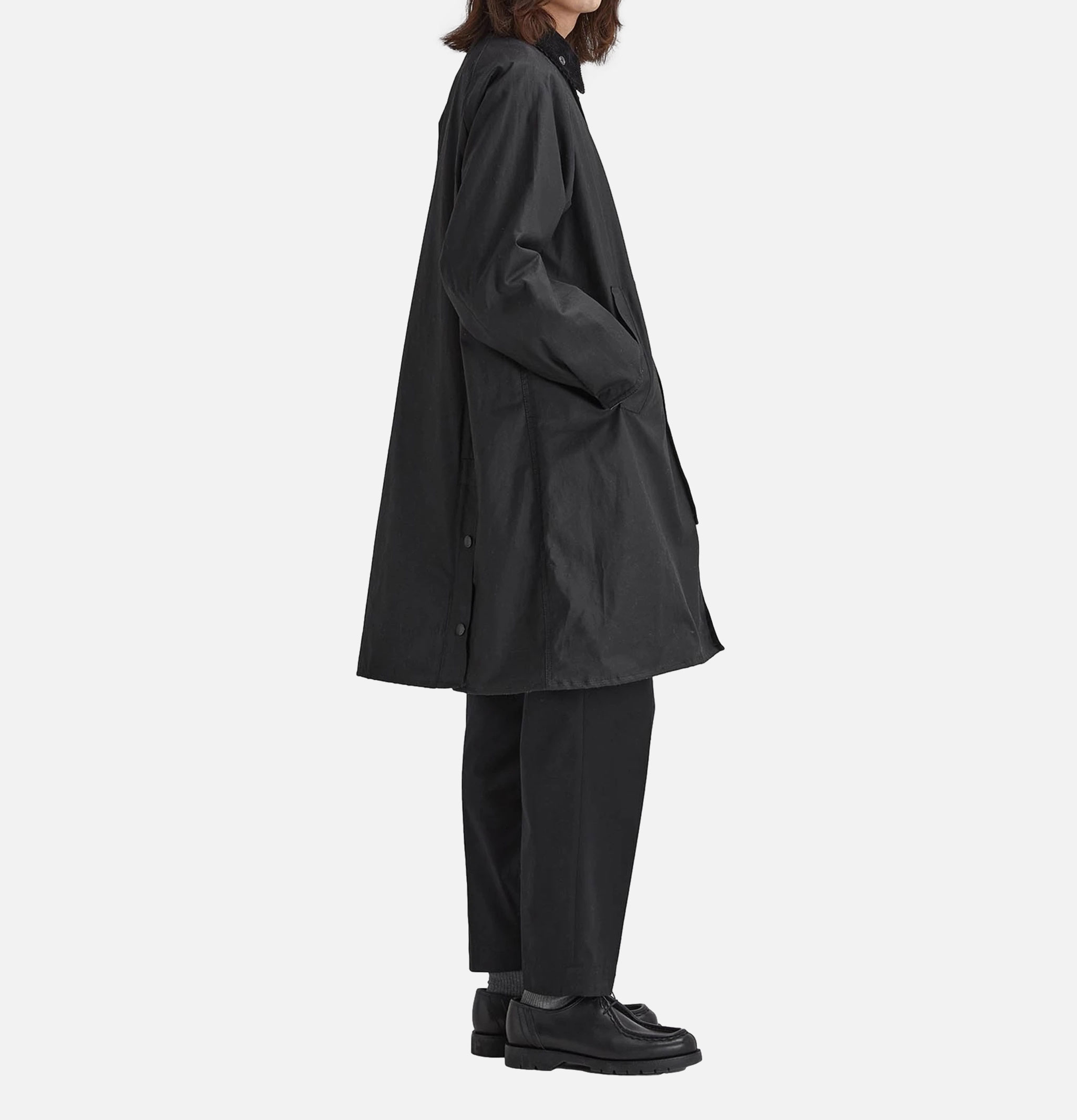 Barbour Modified Exmoor Coat Black