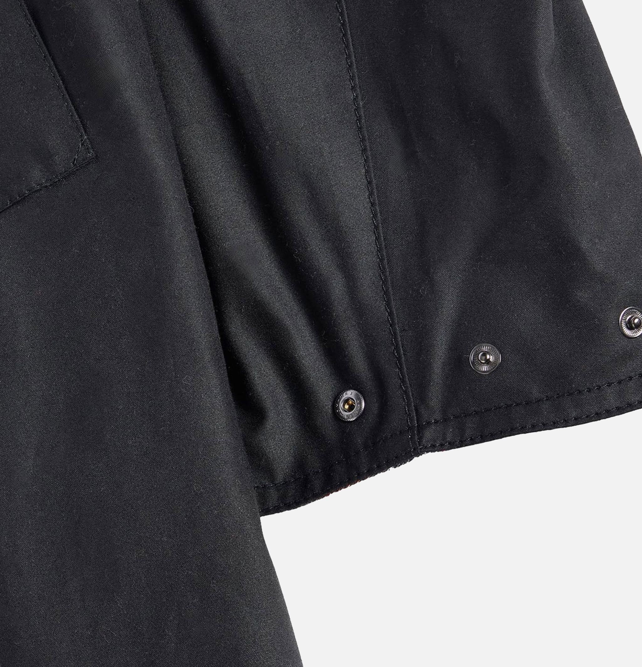 Barbour Modified Exmoor Coat Black