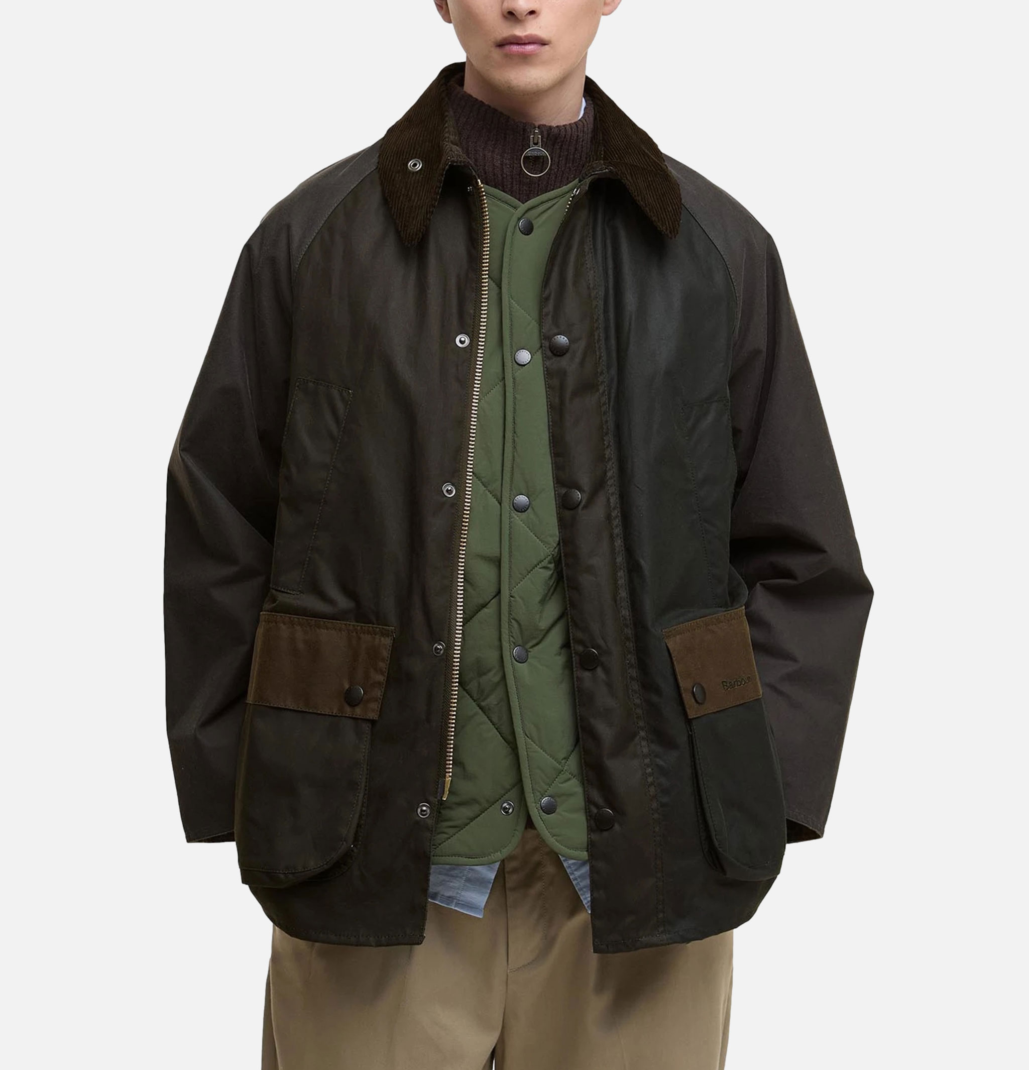 Barbour Patchwork Os Bedale Sage