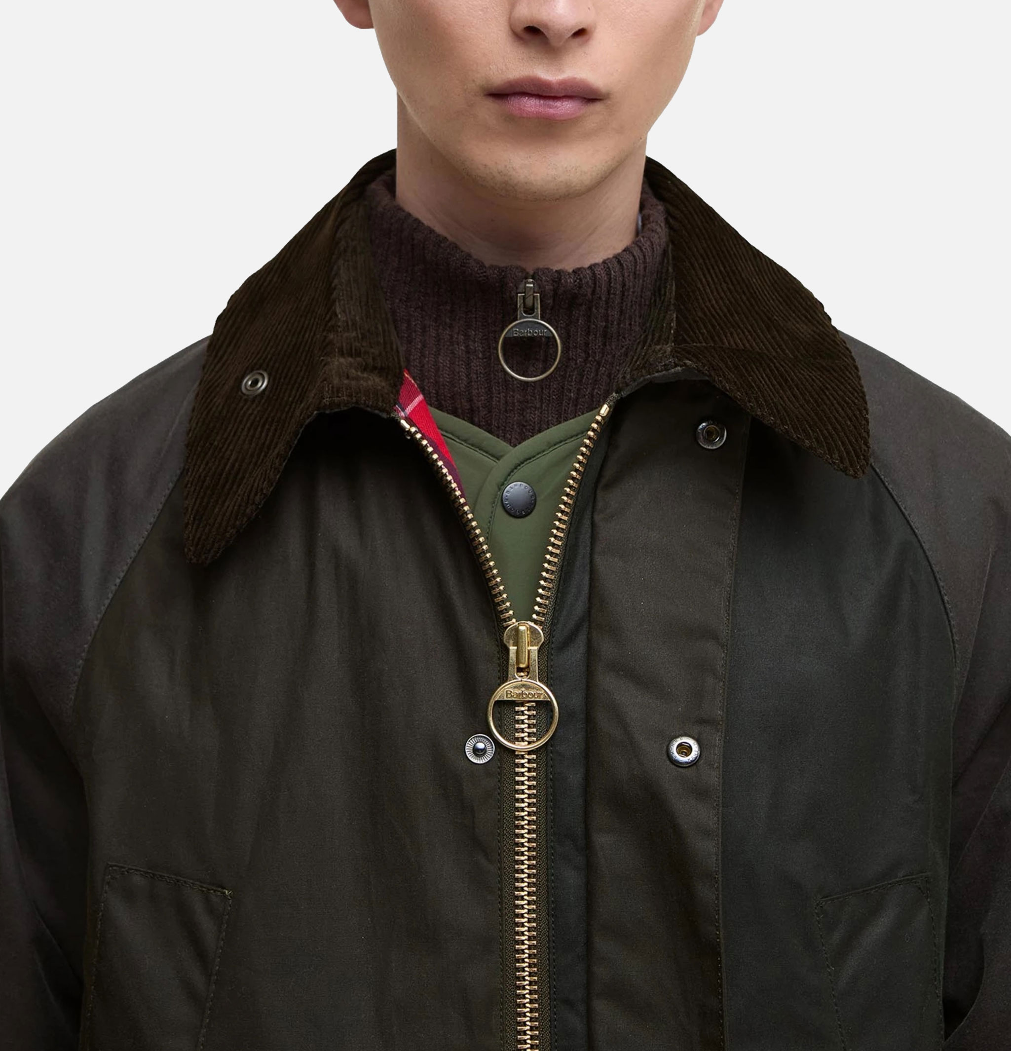 Barbour Patchwork Os Bedale Sage
