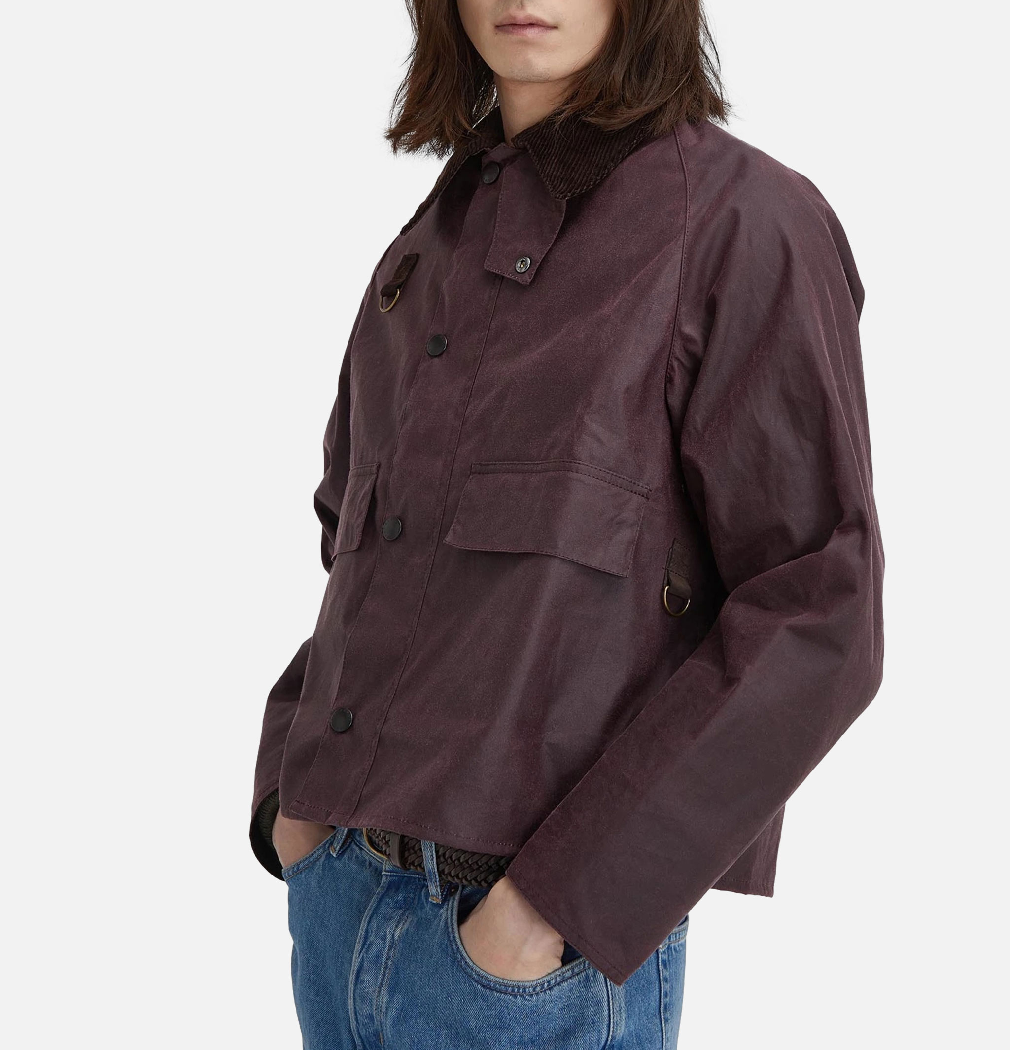 Barbour Spey Jacket Wax Bordeaux