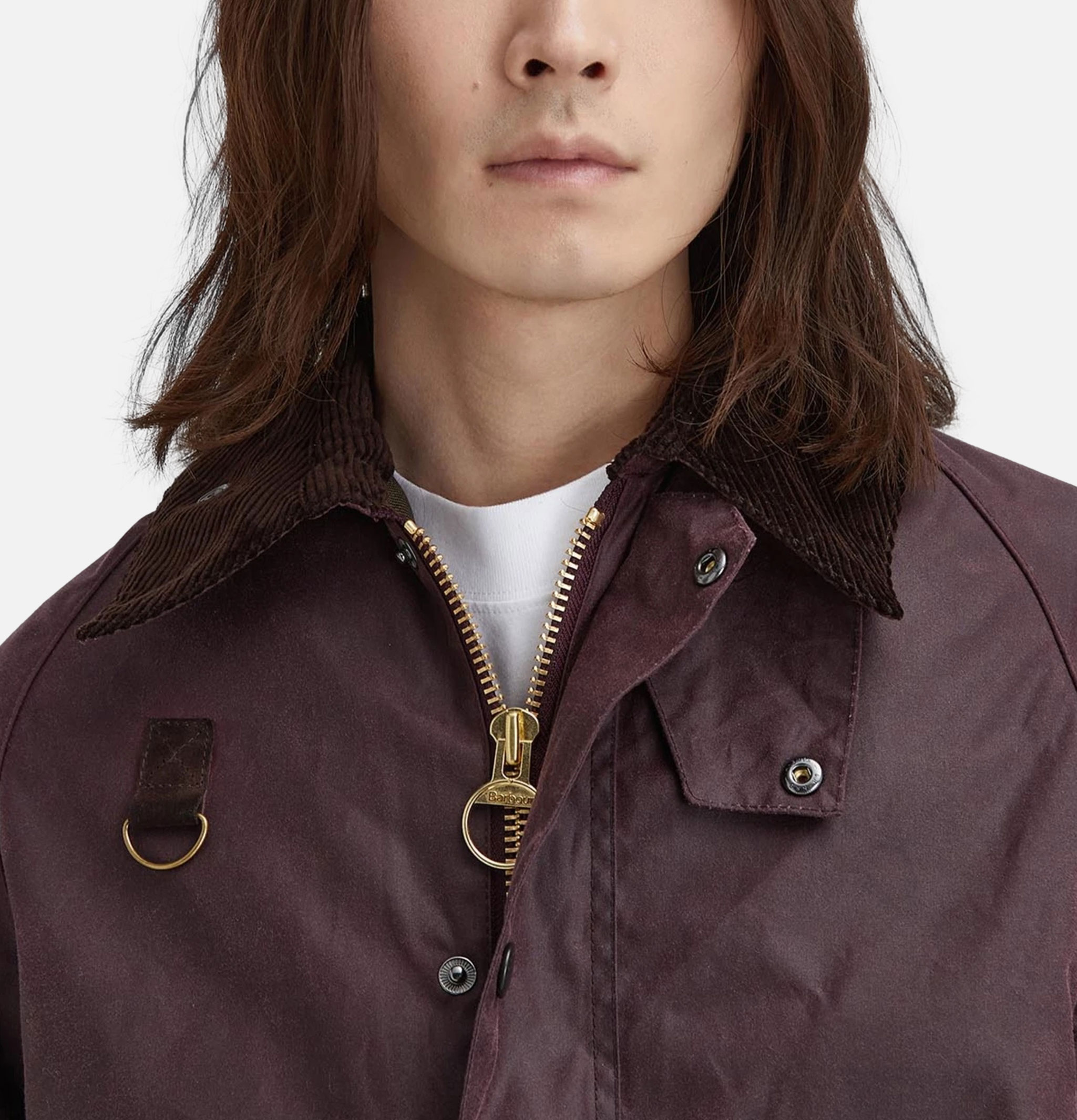Barbour Spey Jacket Wax Bordeaux