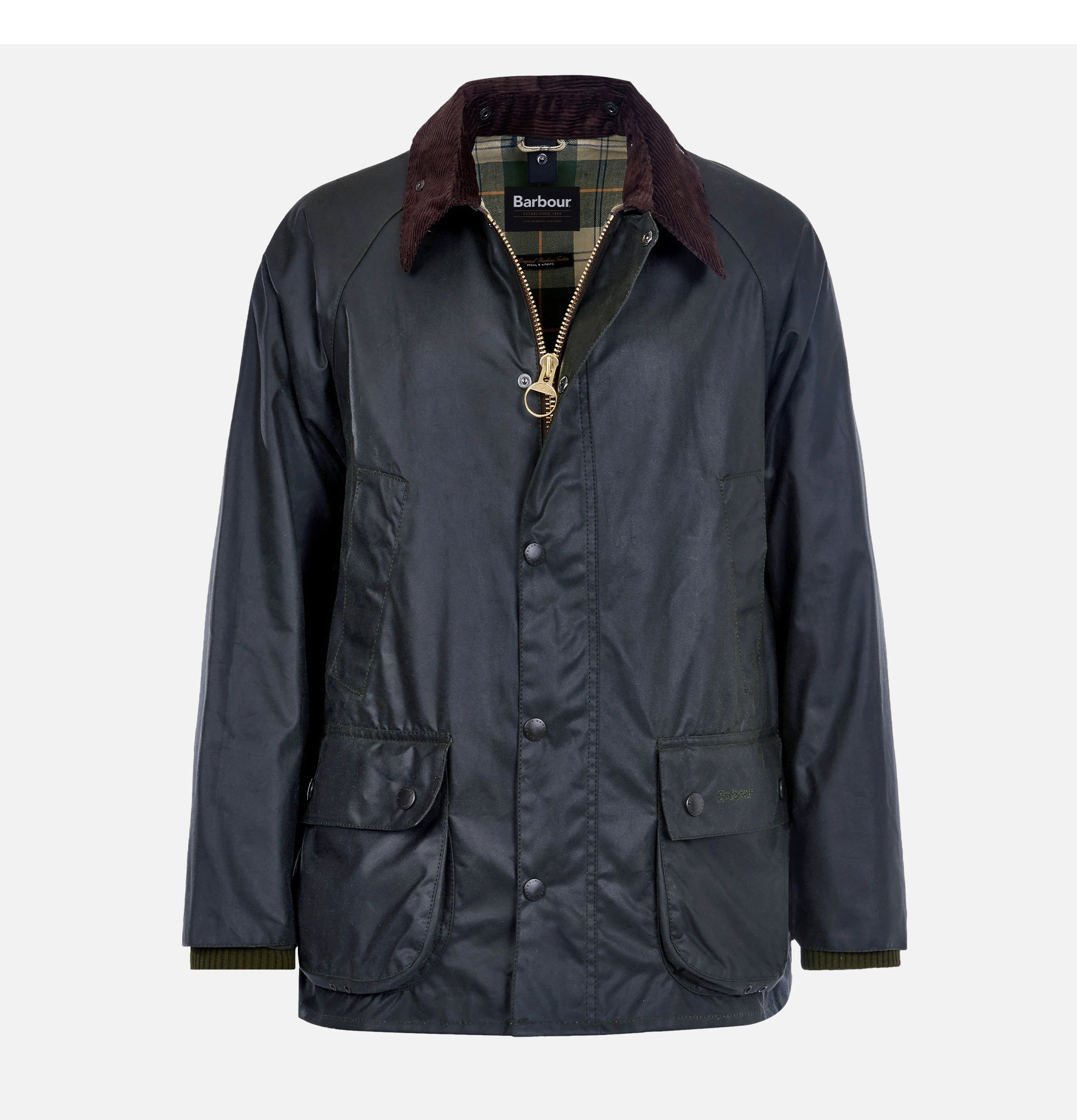 Barbour Bedale Wax Sage