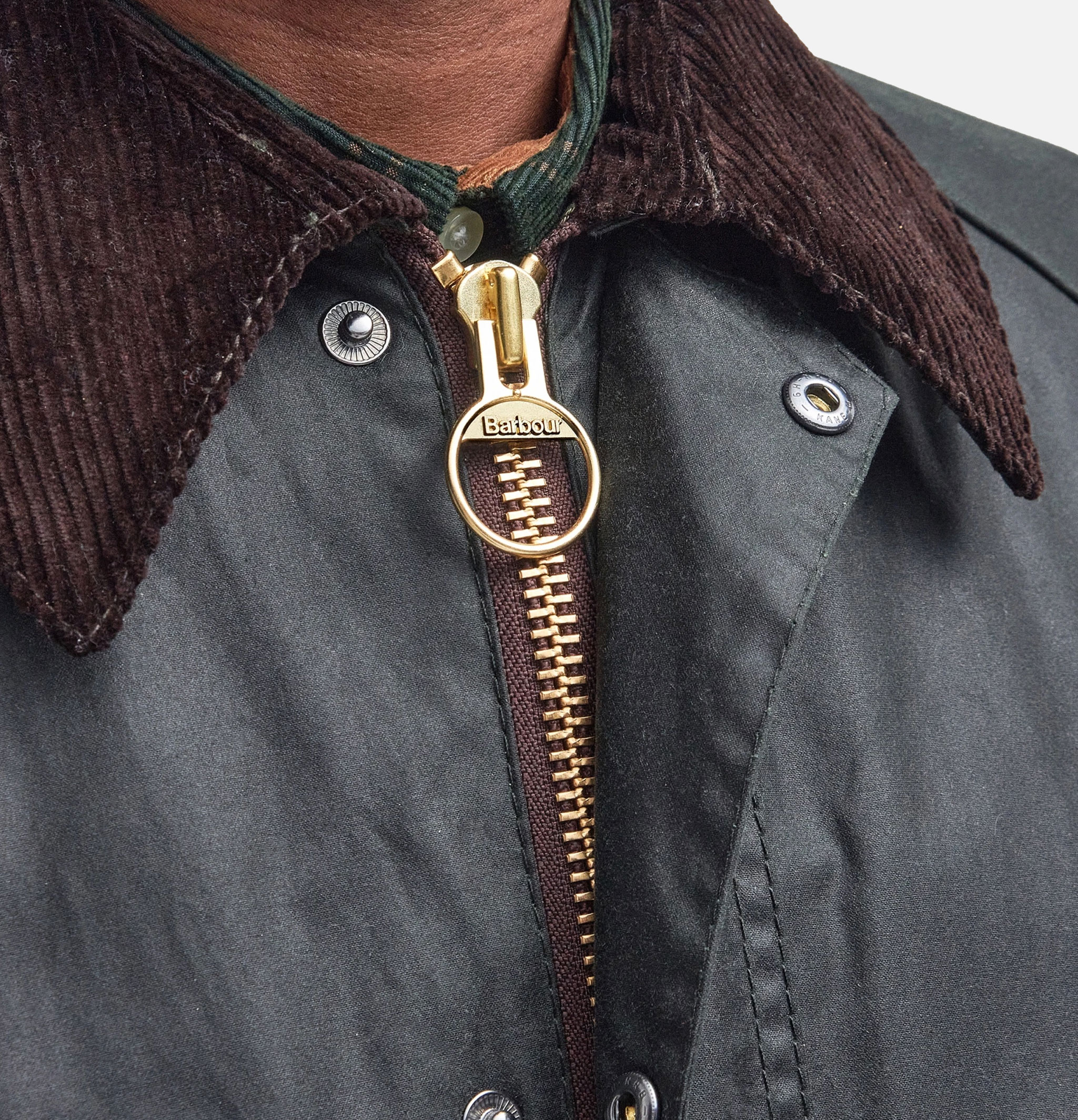 Barbour Bedale Wax Sage