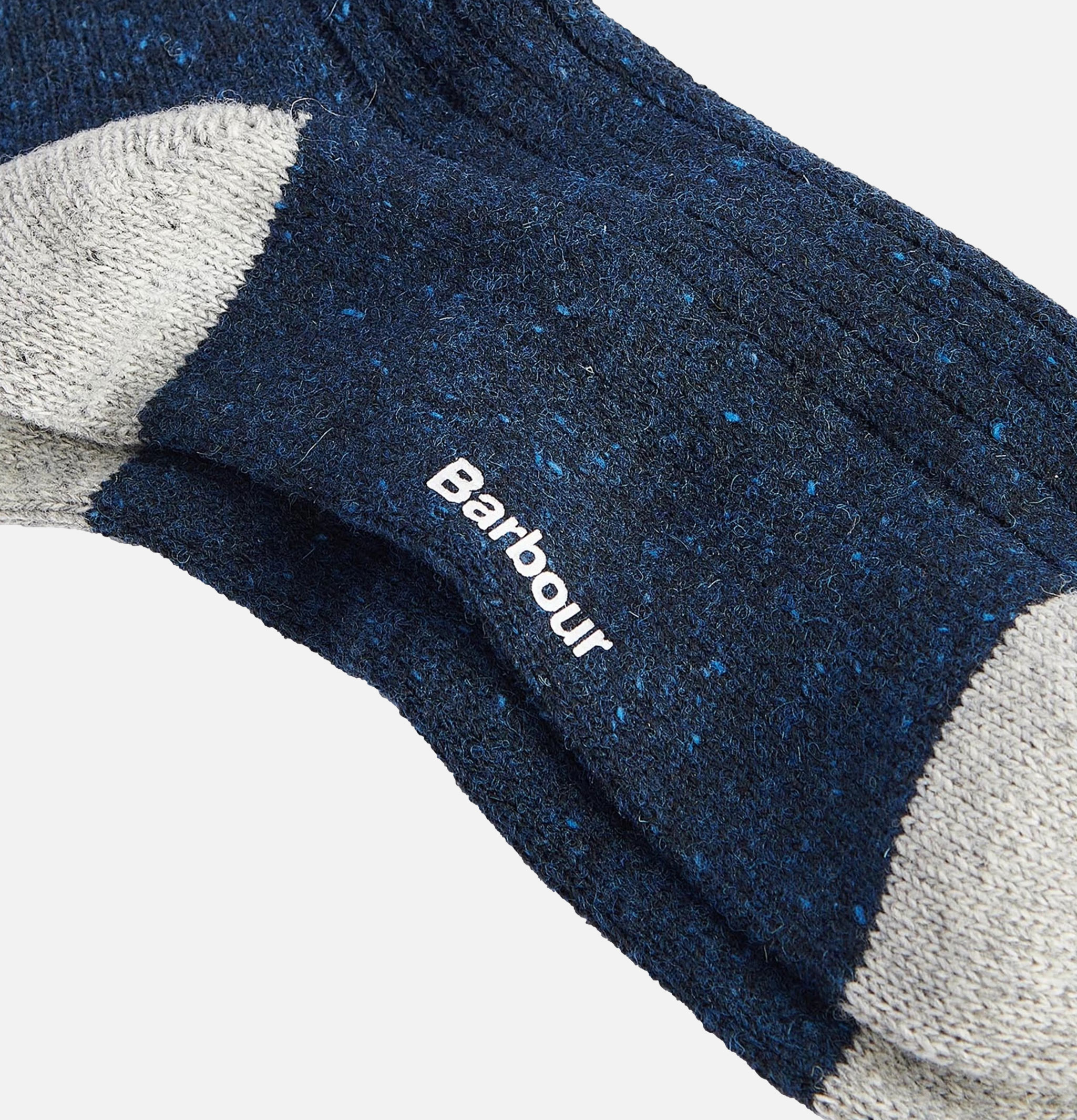 Chaussettes Barbour Houghton Navy Grey