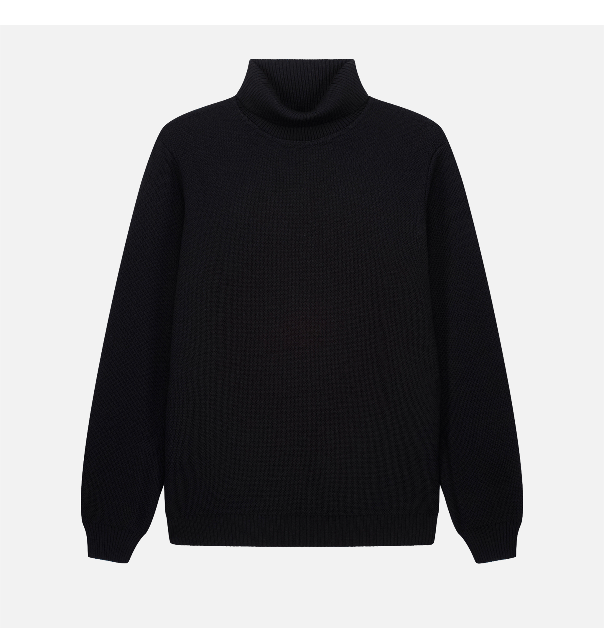 Pull Youri Col Roulé Black