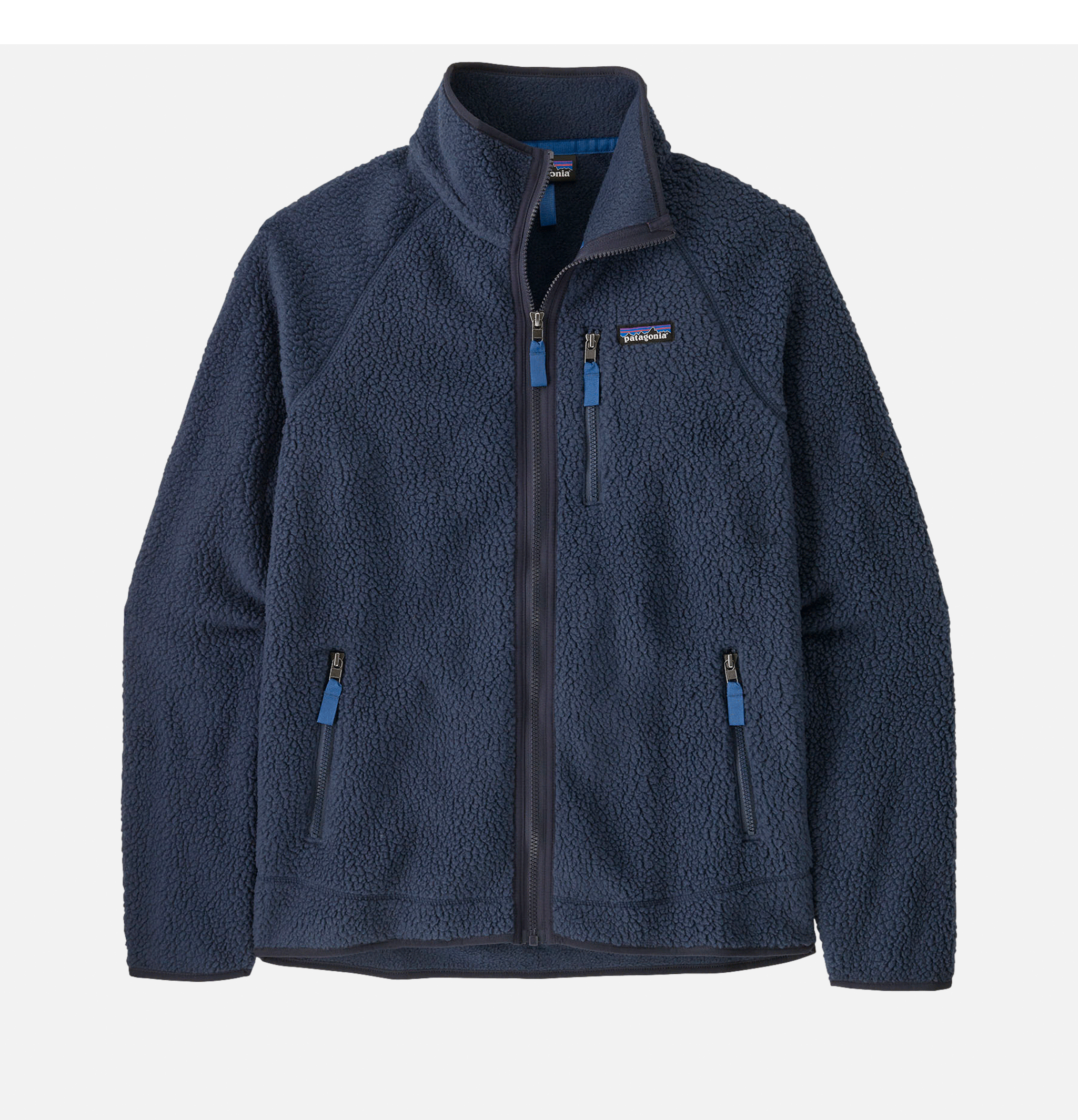 Retro Pile Jacket Old Growth New Navy Sun