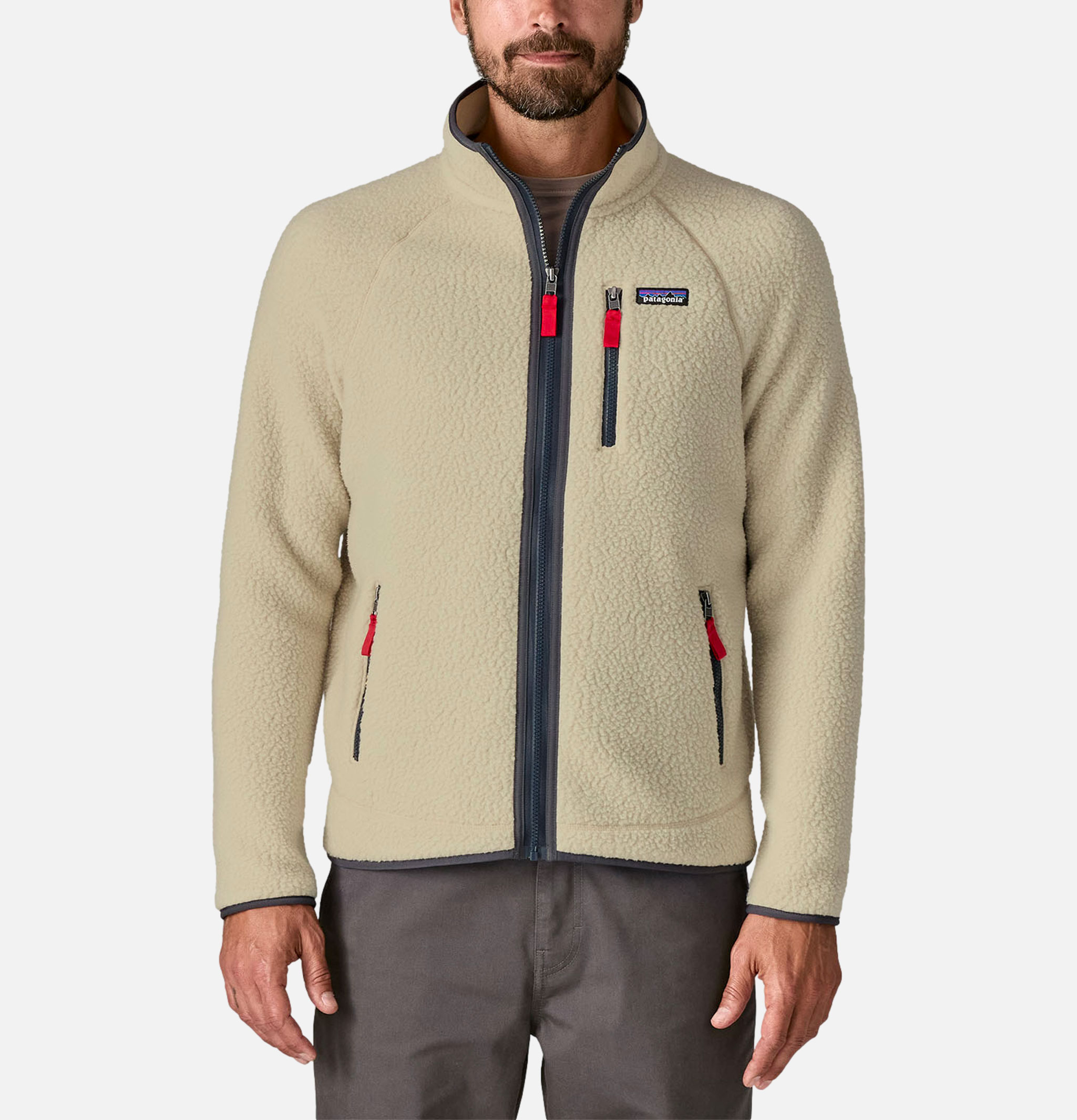 Retro Pile Jacket Pelican Smol