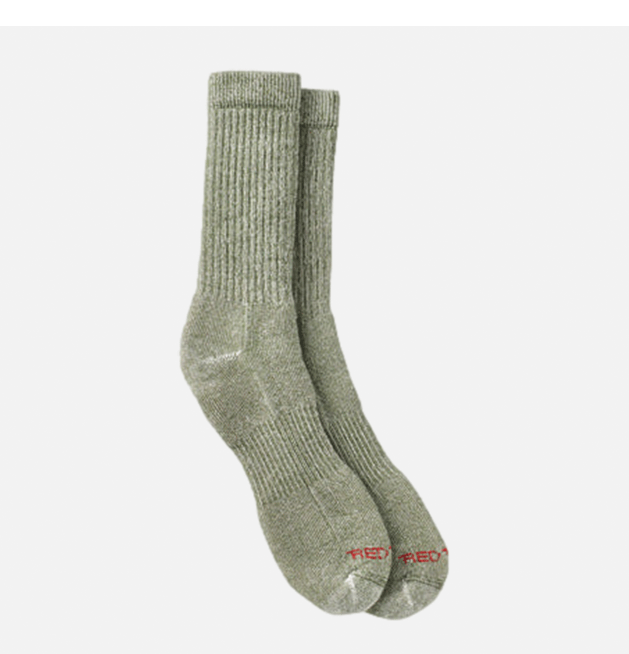 Red Wing Merino Wool Socks Olive