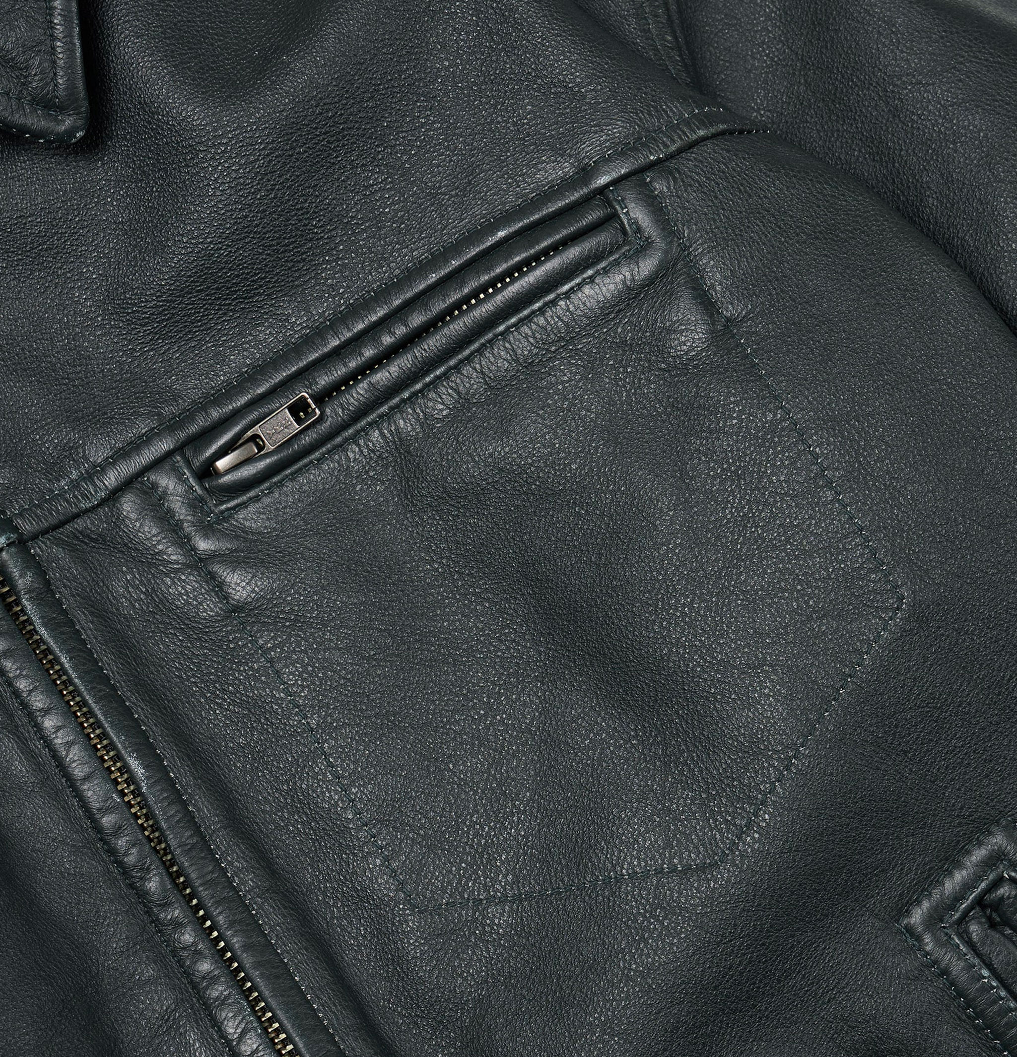 Frizmworks Jacket Cowhide Olive Leather
