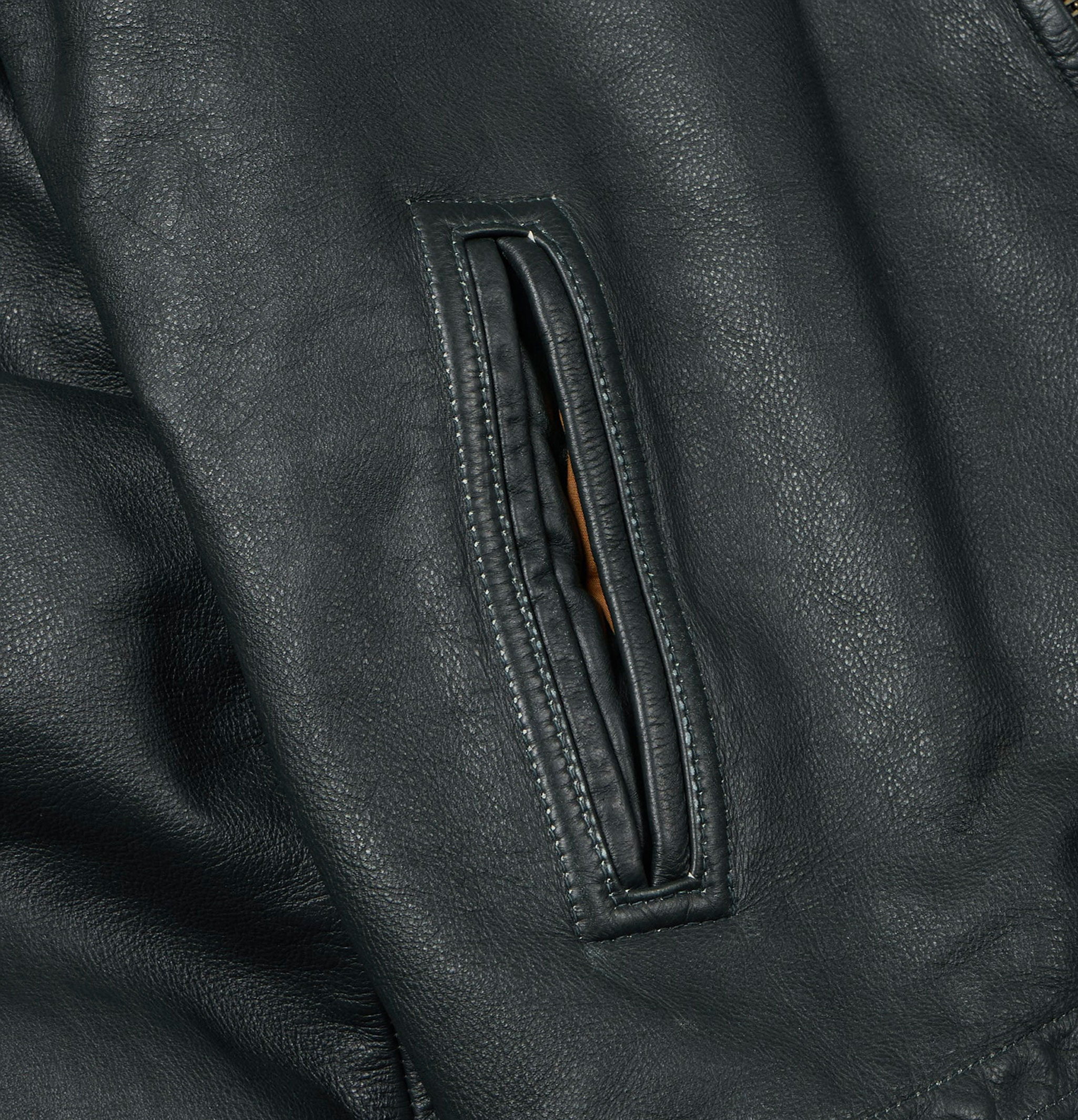 Frizmworks Jacket Cowhide Olive Leather