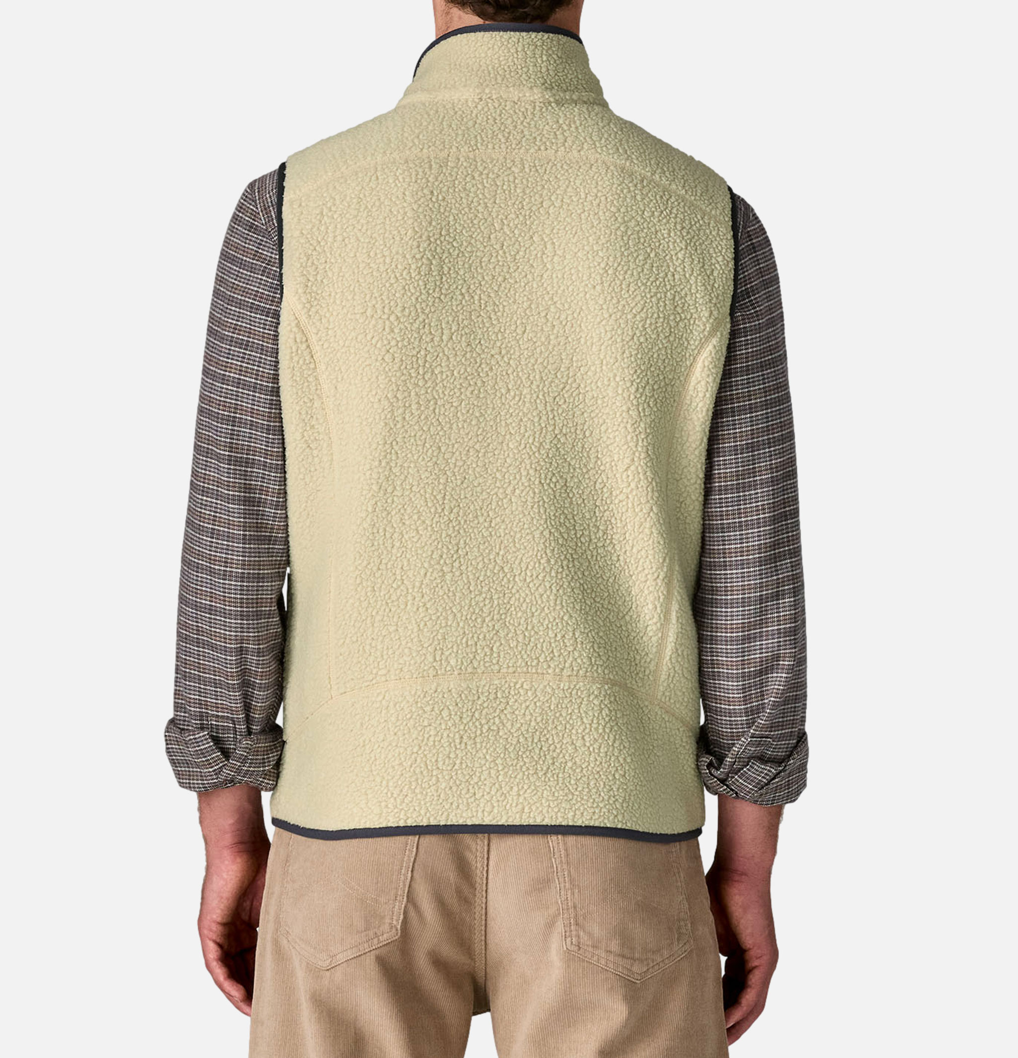 Patagonia Retro Pile Vest Pelican Smolder Blue