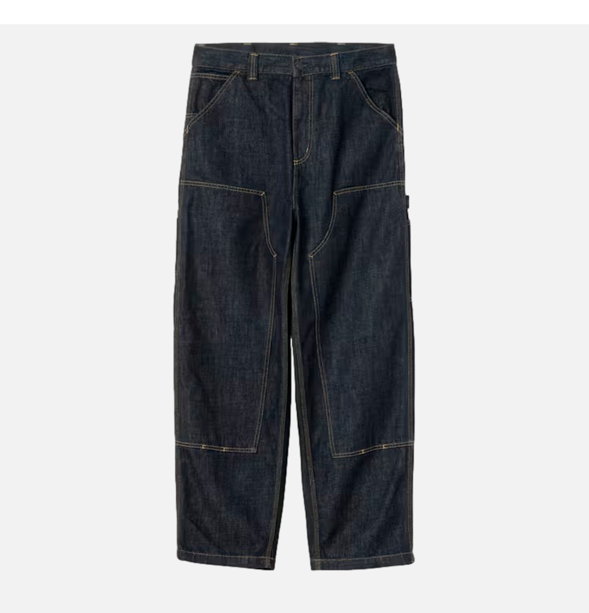 Og Double Knee Pant Blue Rinse