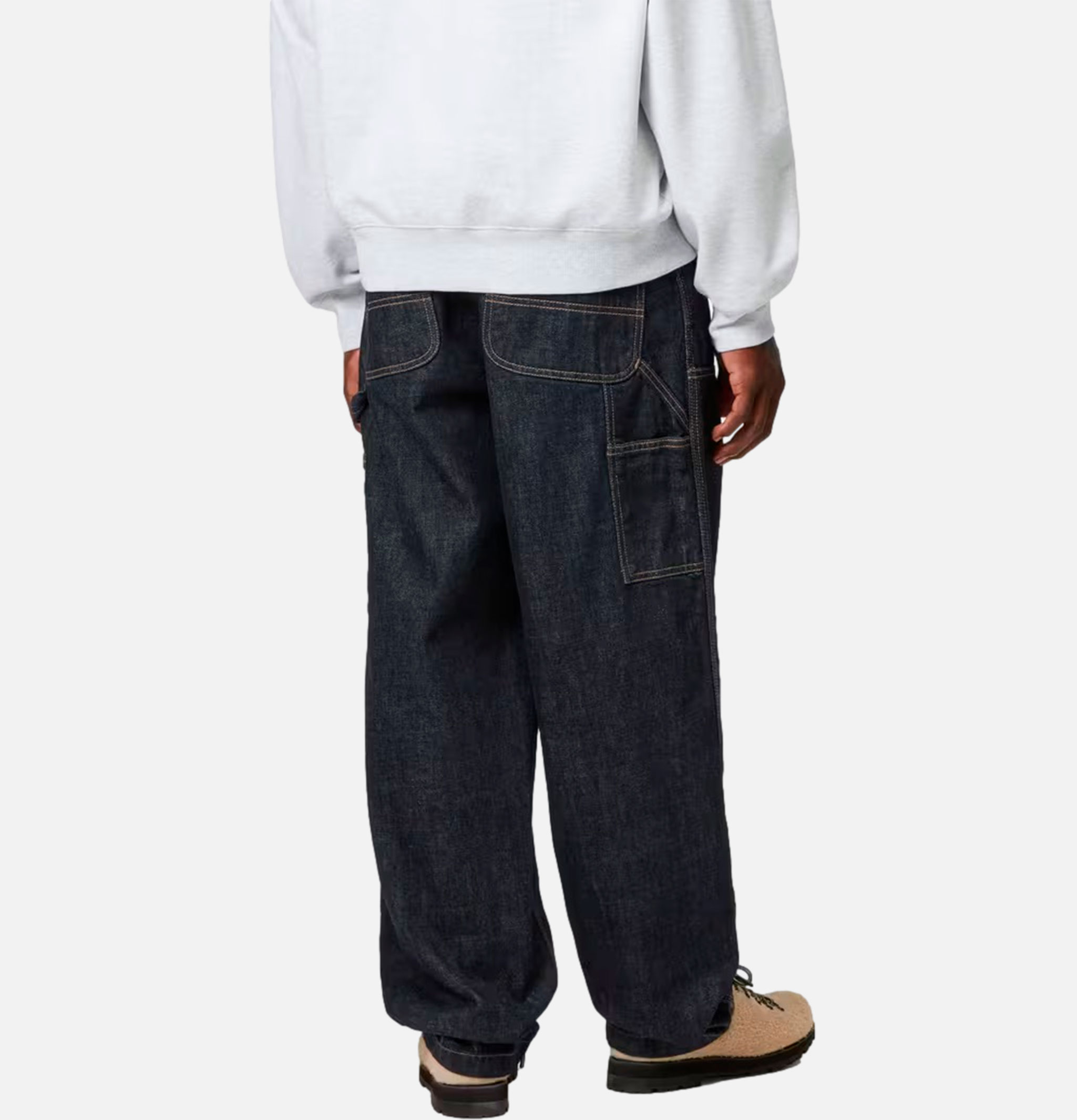 Og Double Knee Pant Blue Rinse
