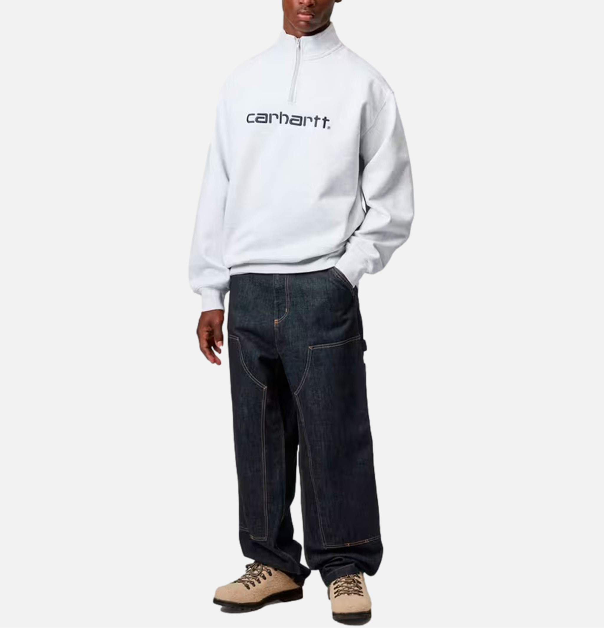 Og Double Knee Pant Blue Rinse