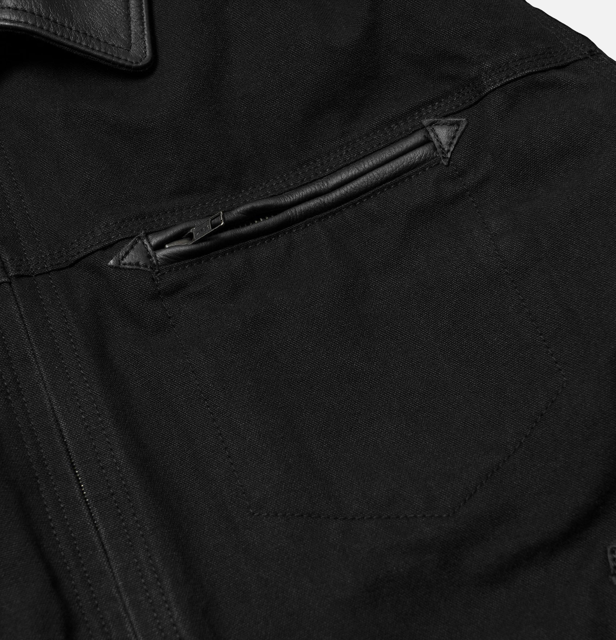 Frizmworks Heavy Canvas Destroyed Jacket Black