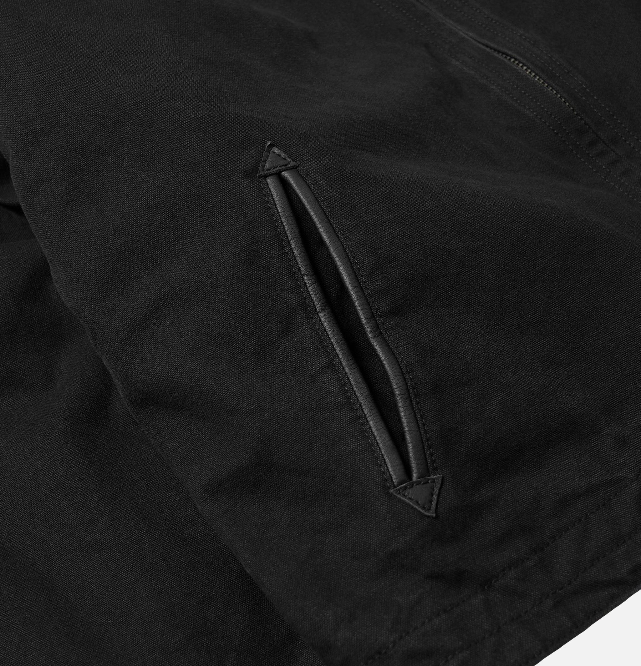 Frizmworks Heavy Canvas Destroyed Jacket Black