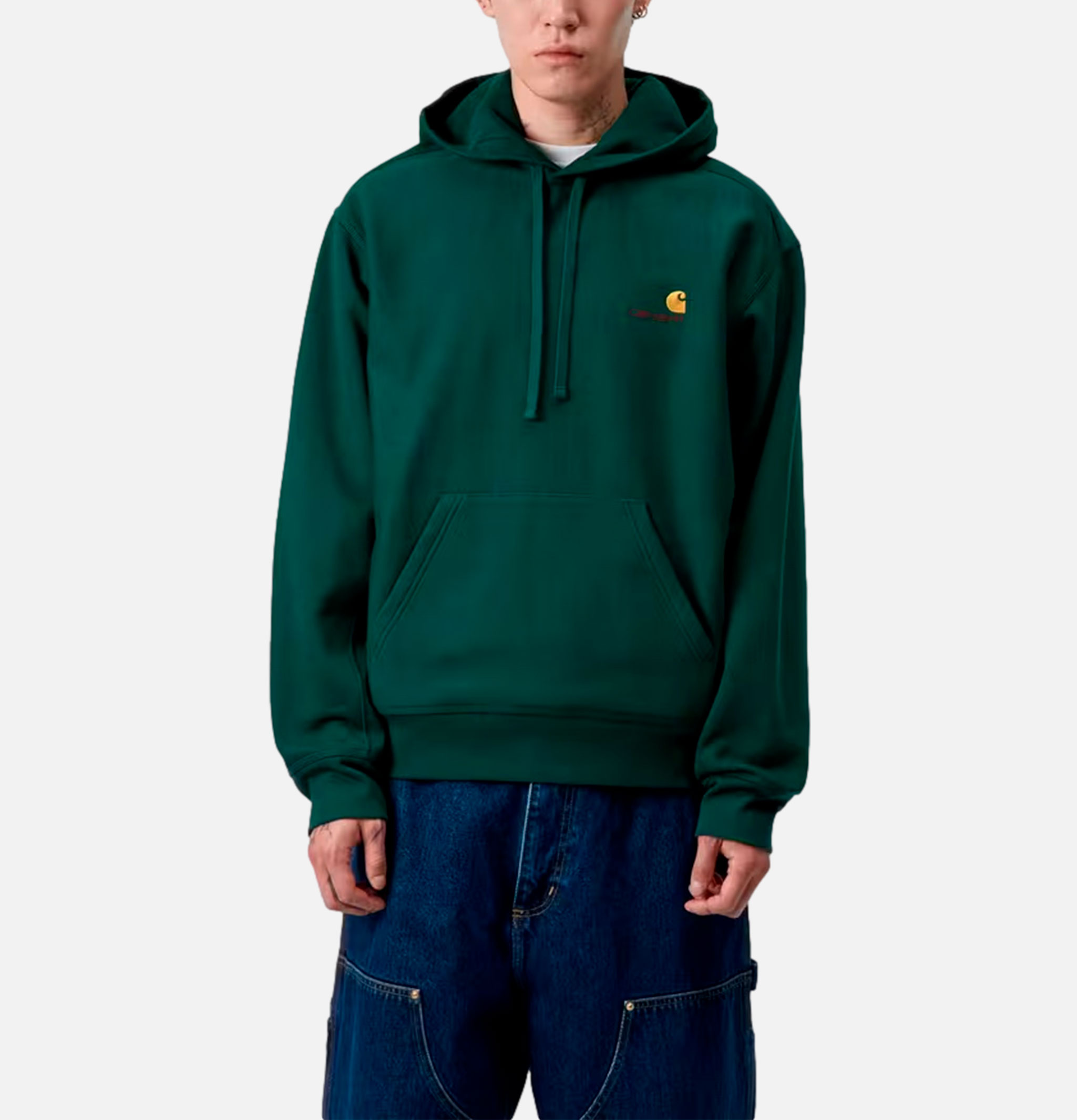 American Script Hoddie Darkfir