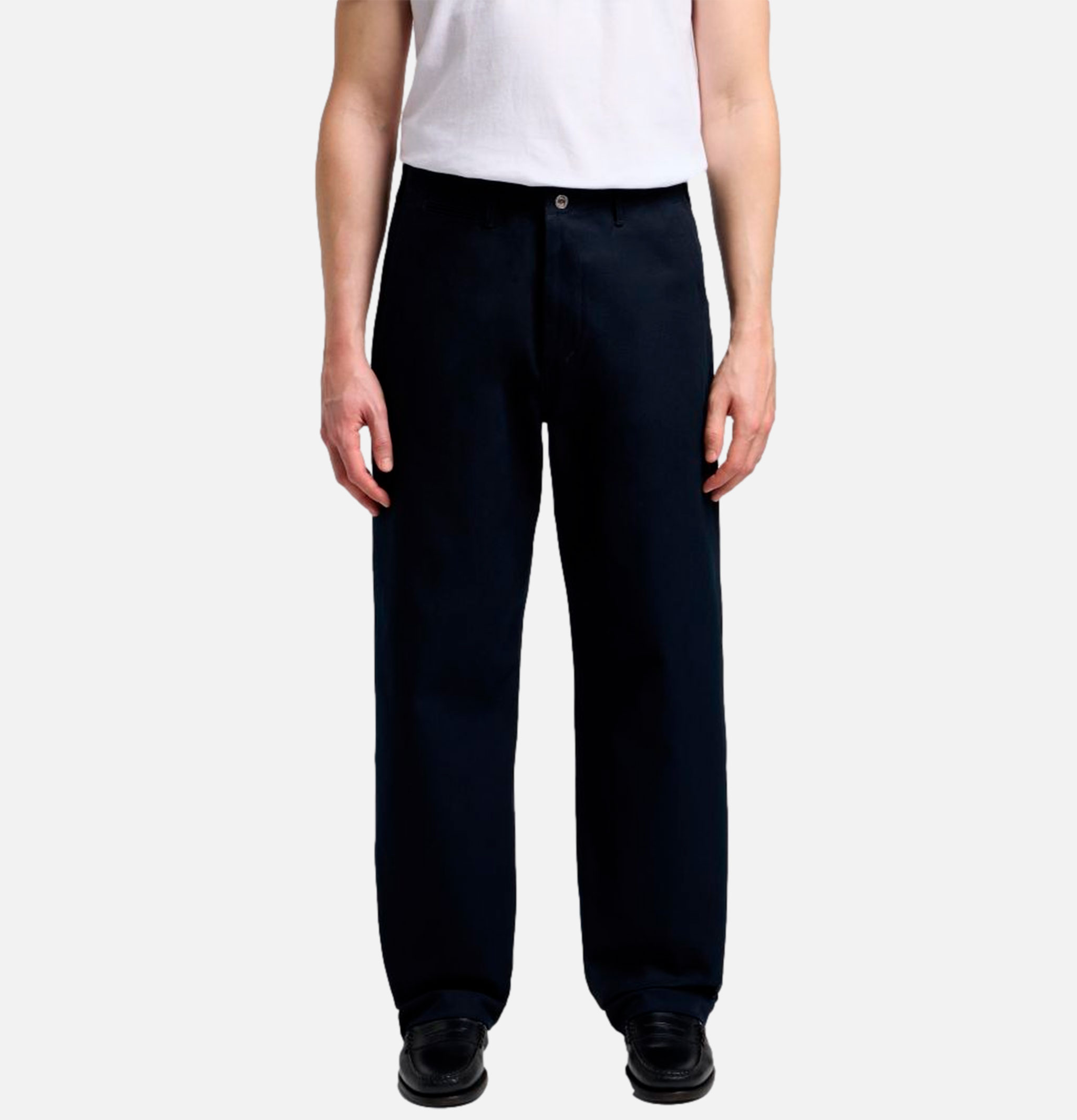 Wide Trousers Compact Black