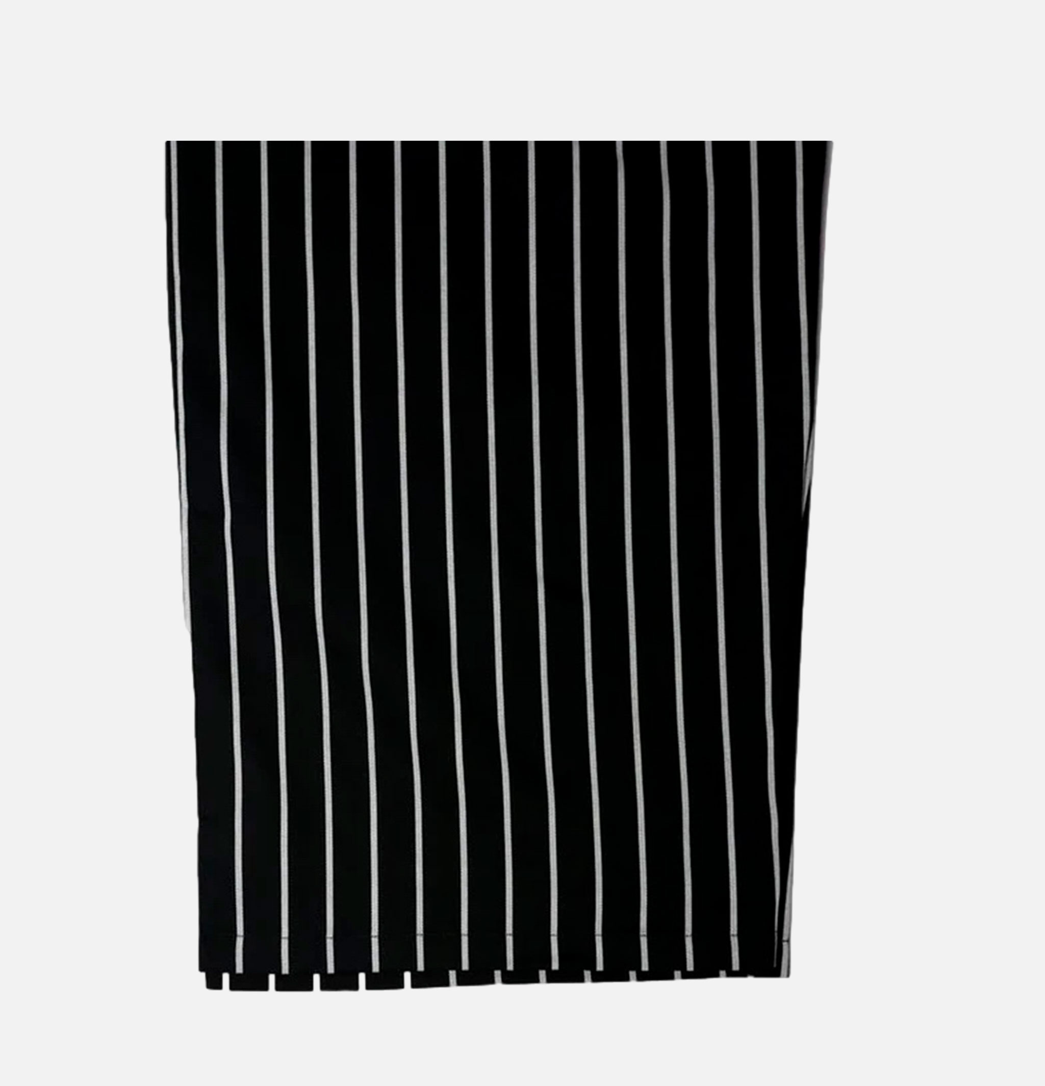 Wide Chef Pant Stripe Black