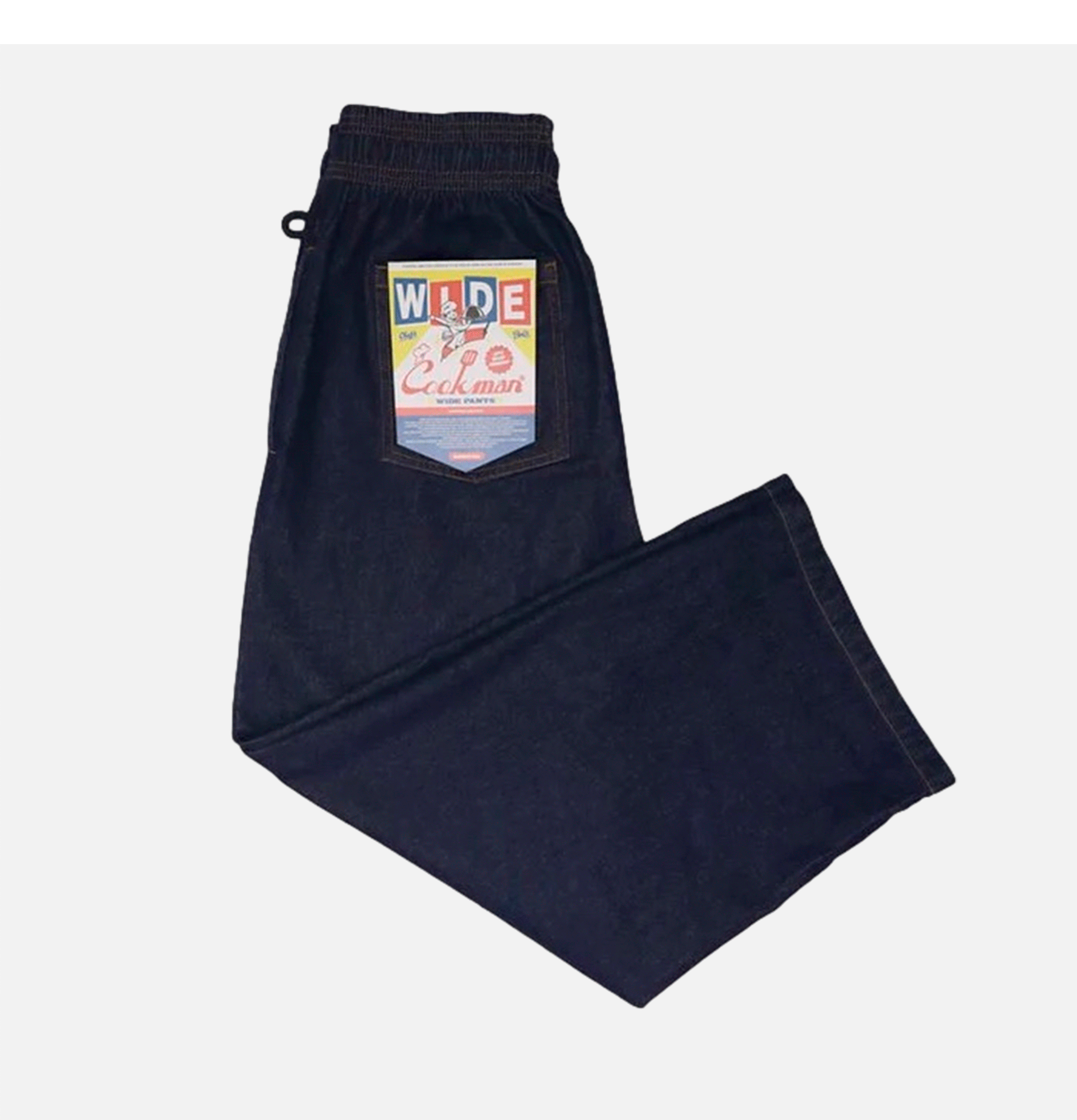 Wide Chef Pant Denim Navy