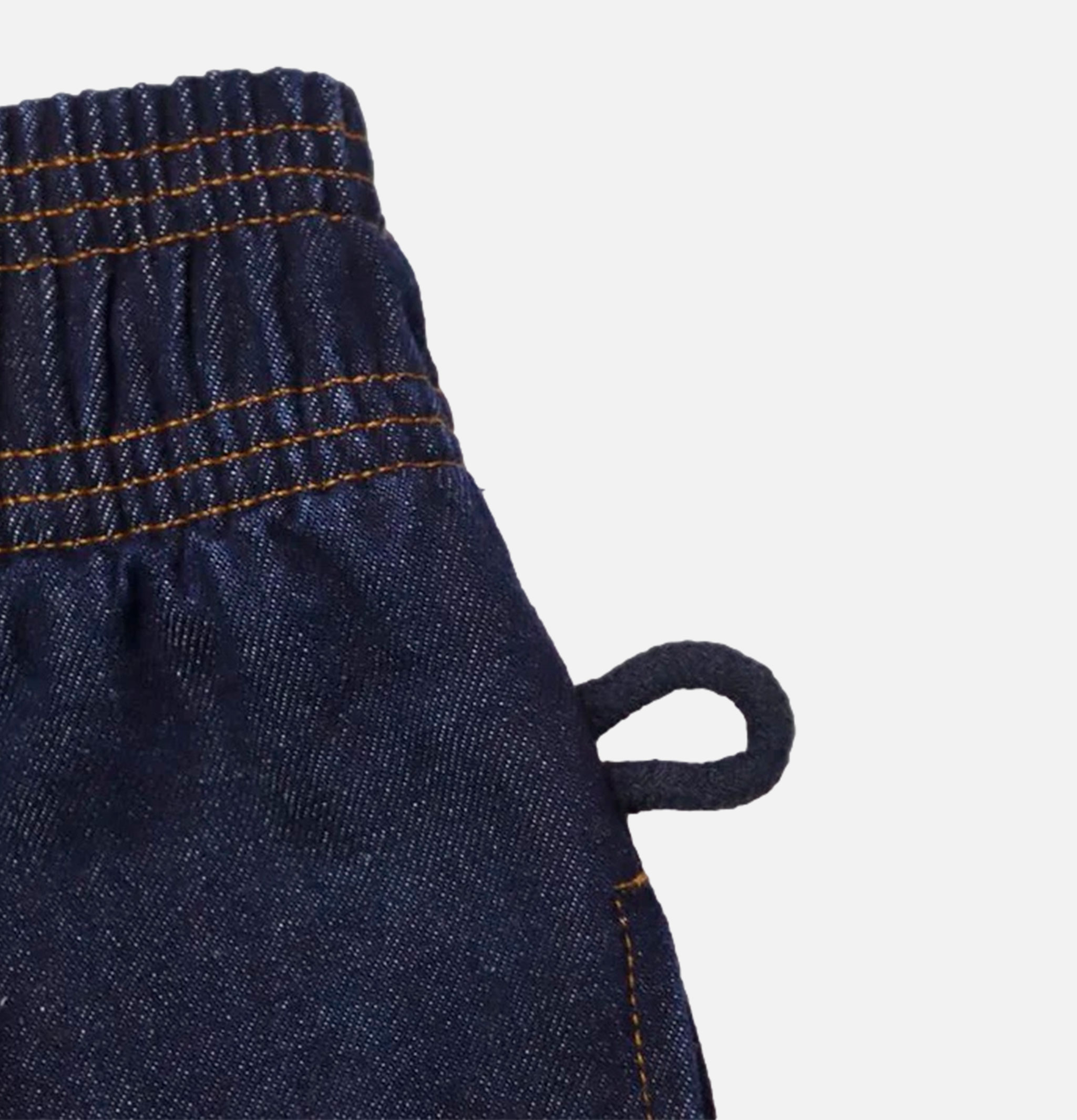 Wide Chef Pant Denim Navy