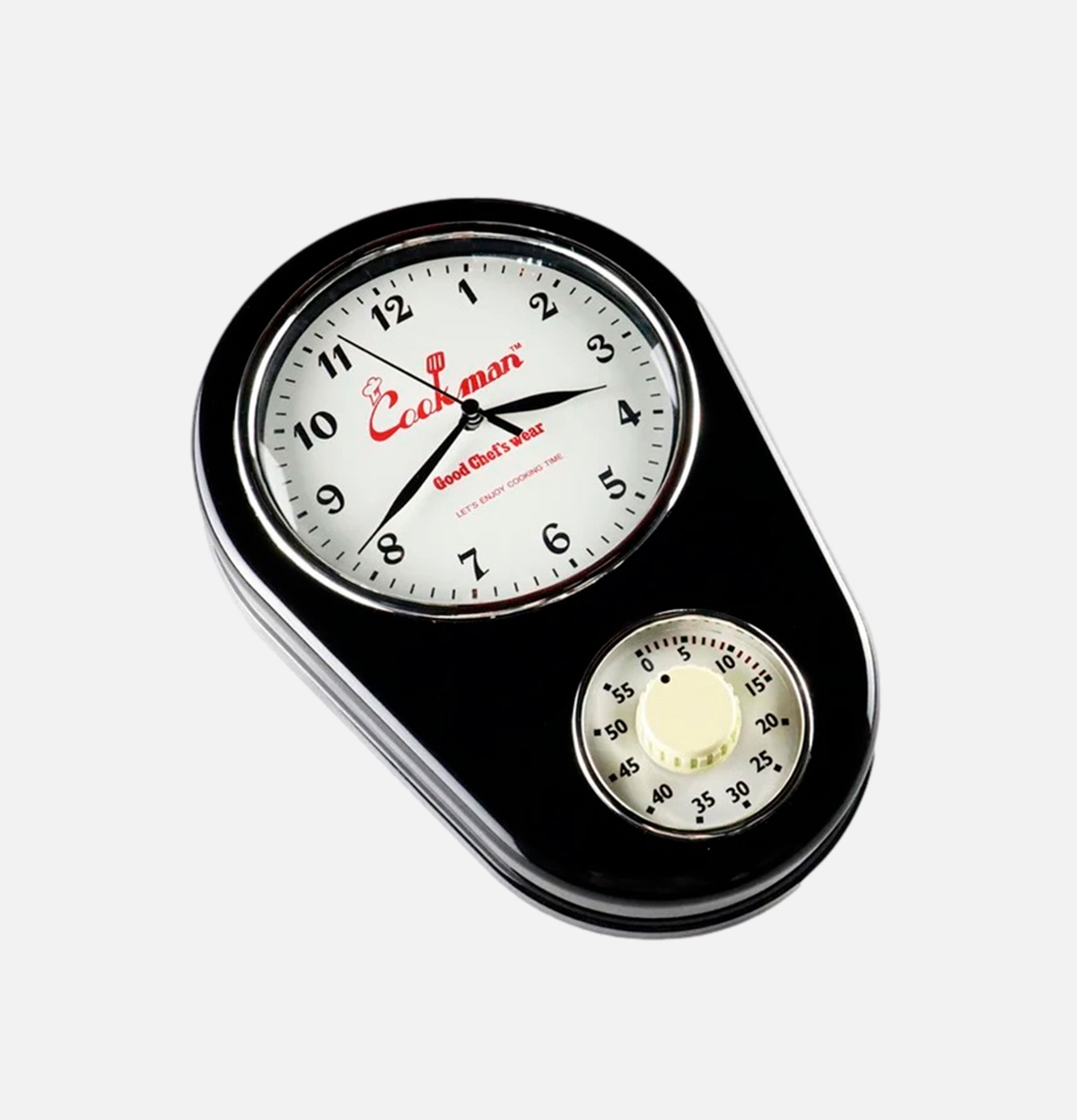 Kitchen Clock Black